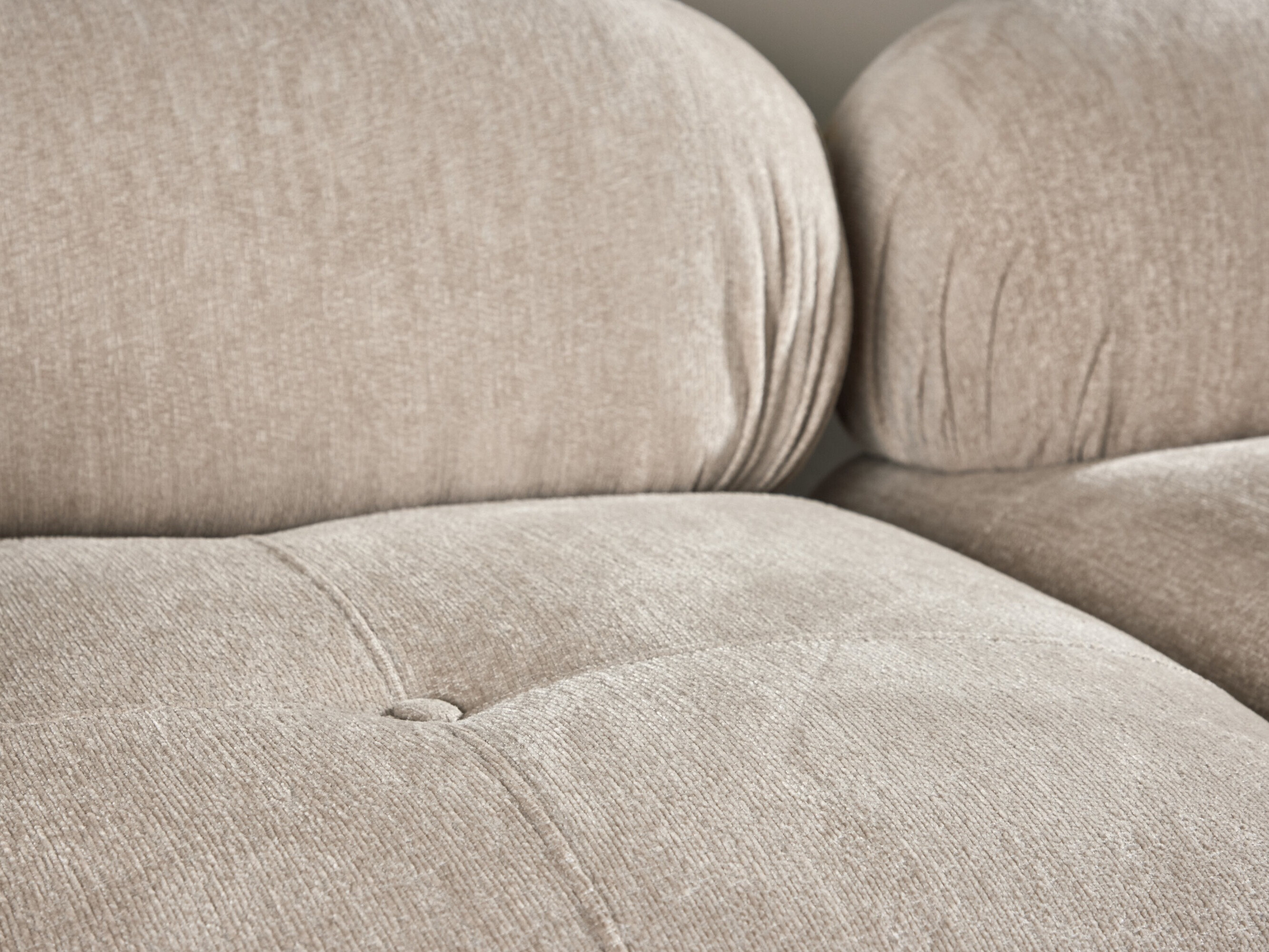 Sofá modular Evardale 103 (Bege + Prateado)