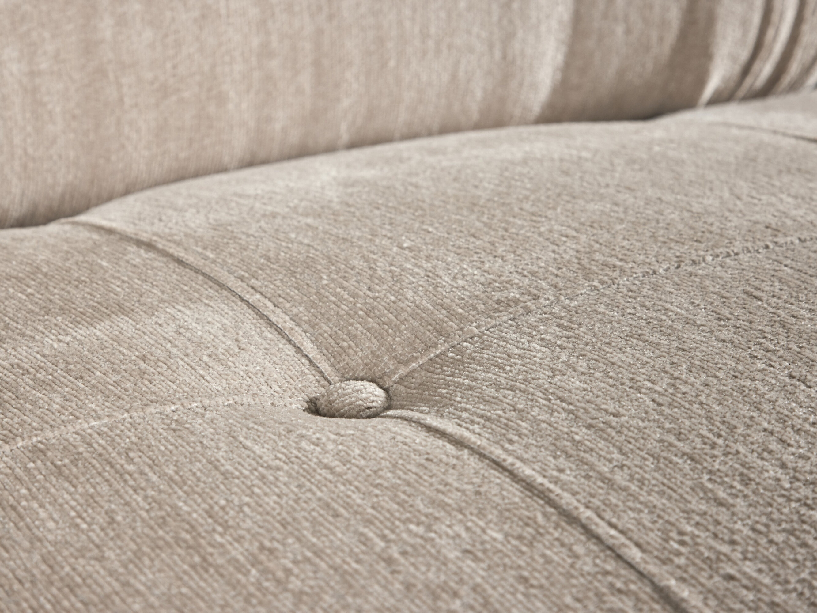 Sofá modular Evardale 104 (Bege + Prateado)