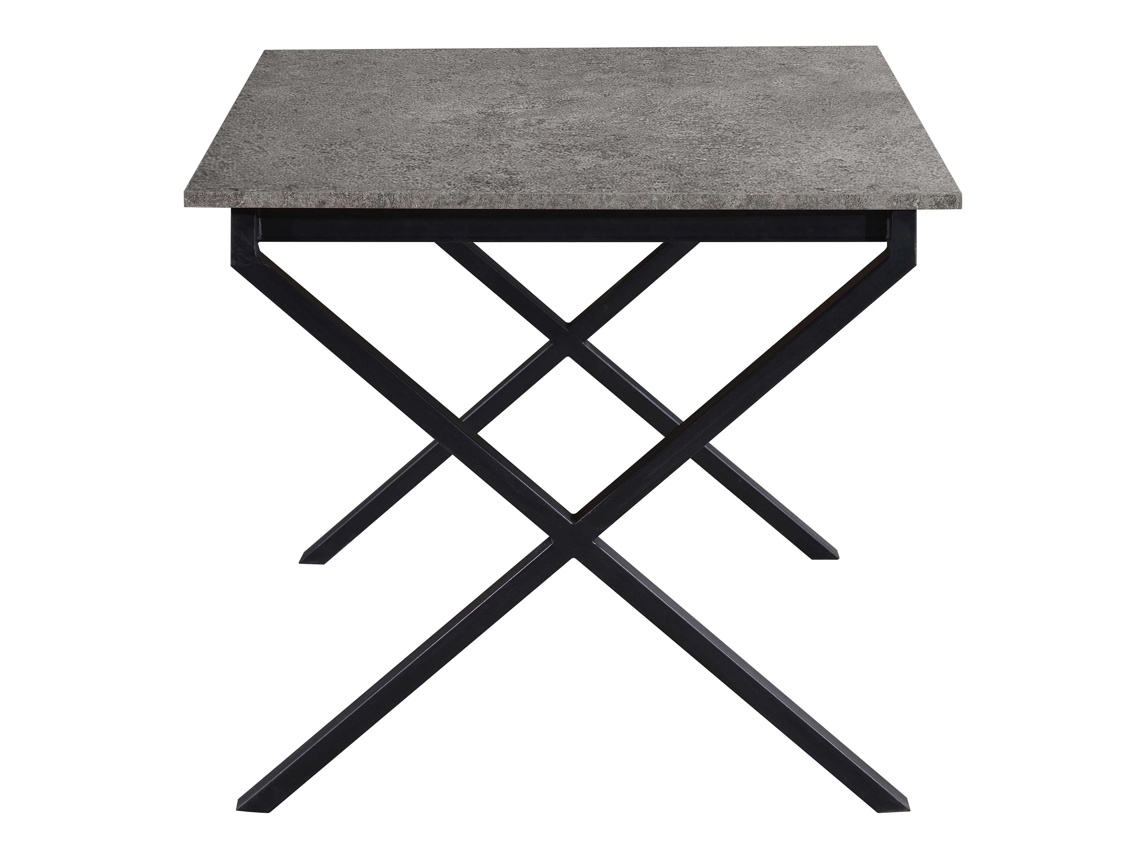 Mesa Denton 1554 (Preto + Cimento)