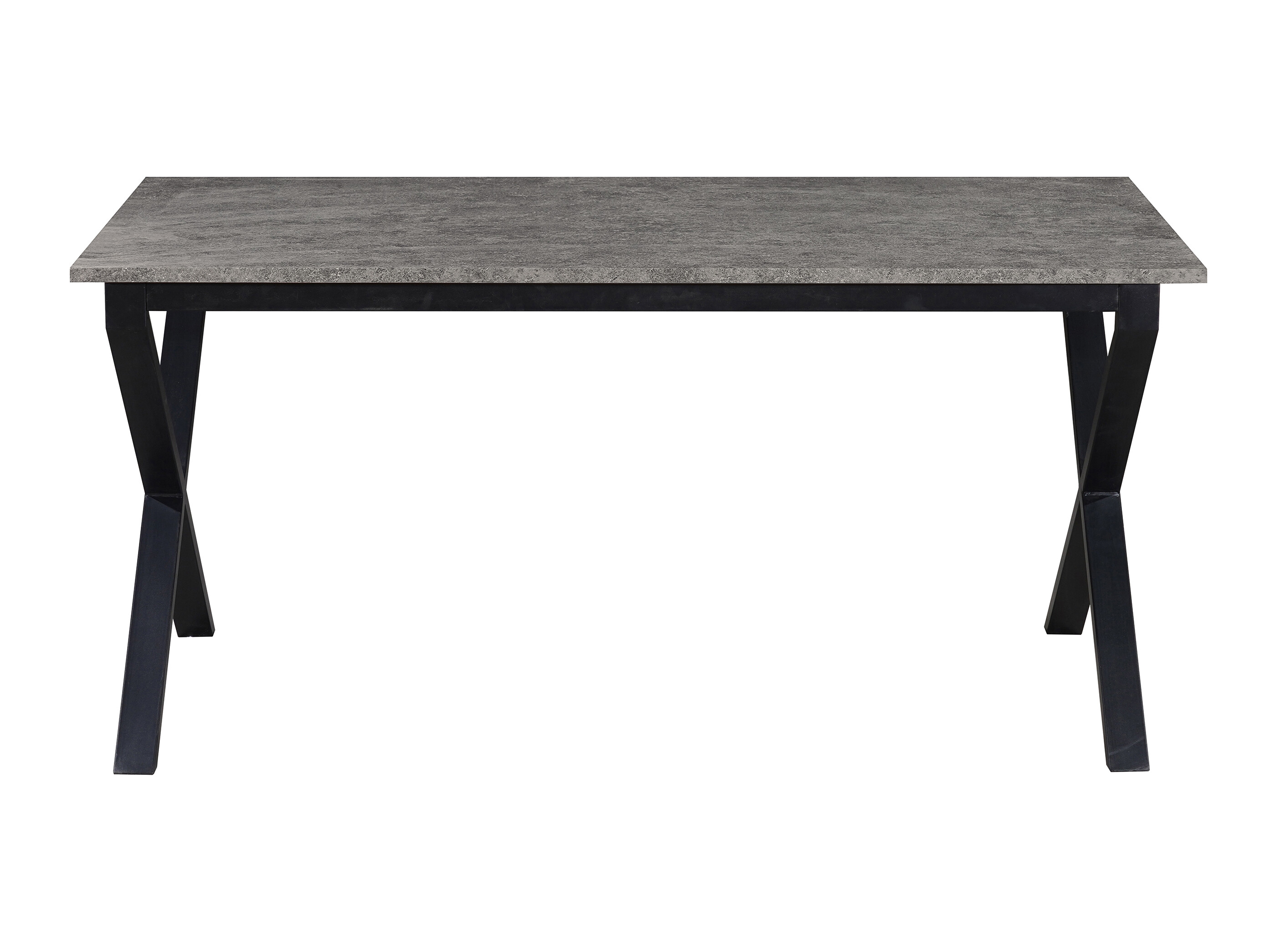 Mesa Denton 1555 (Preto + Cimento)