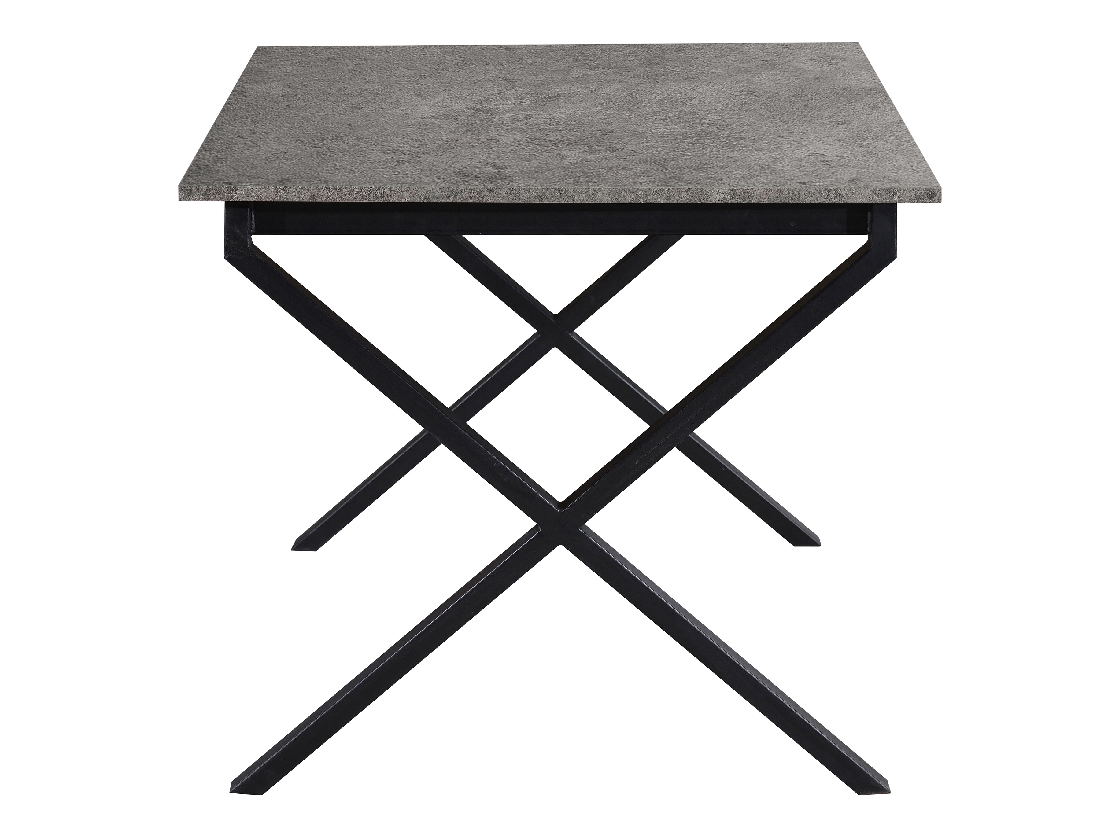Mesa Denton 1555 (Preto + Cimento)