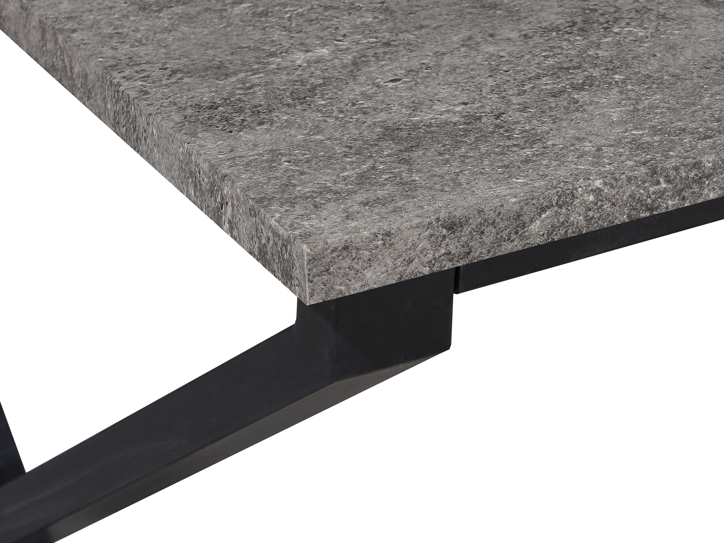 Mesa Denton 1555 (Preto + Cimento)