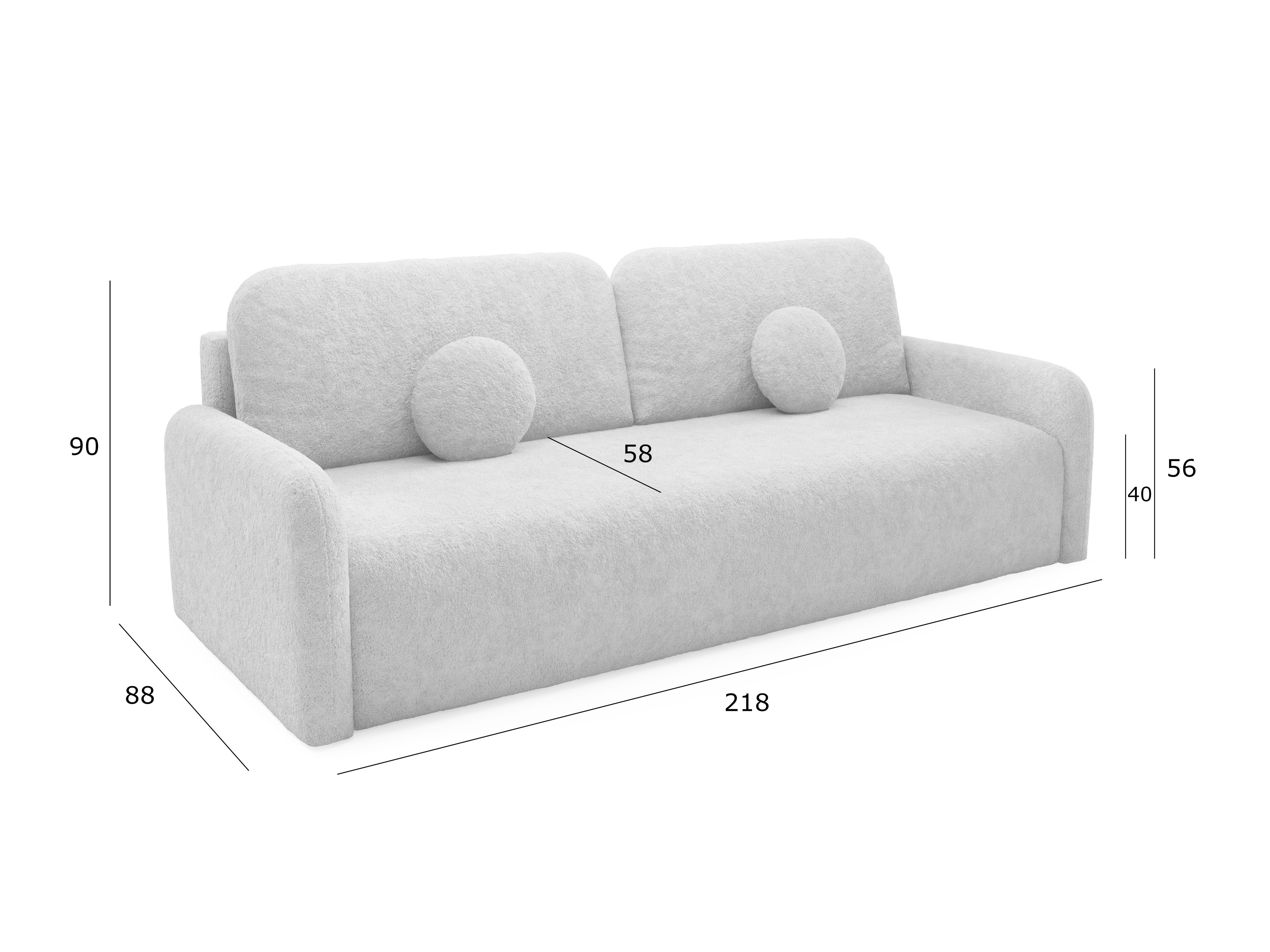 Sofá-cama Arcadia 107