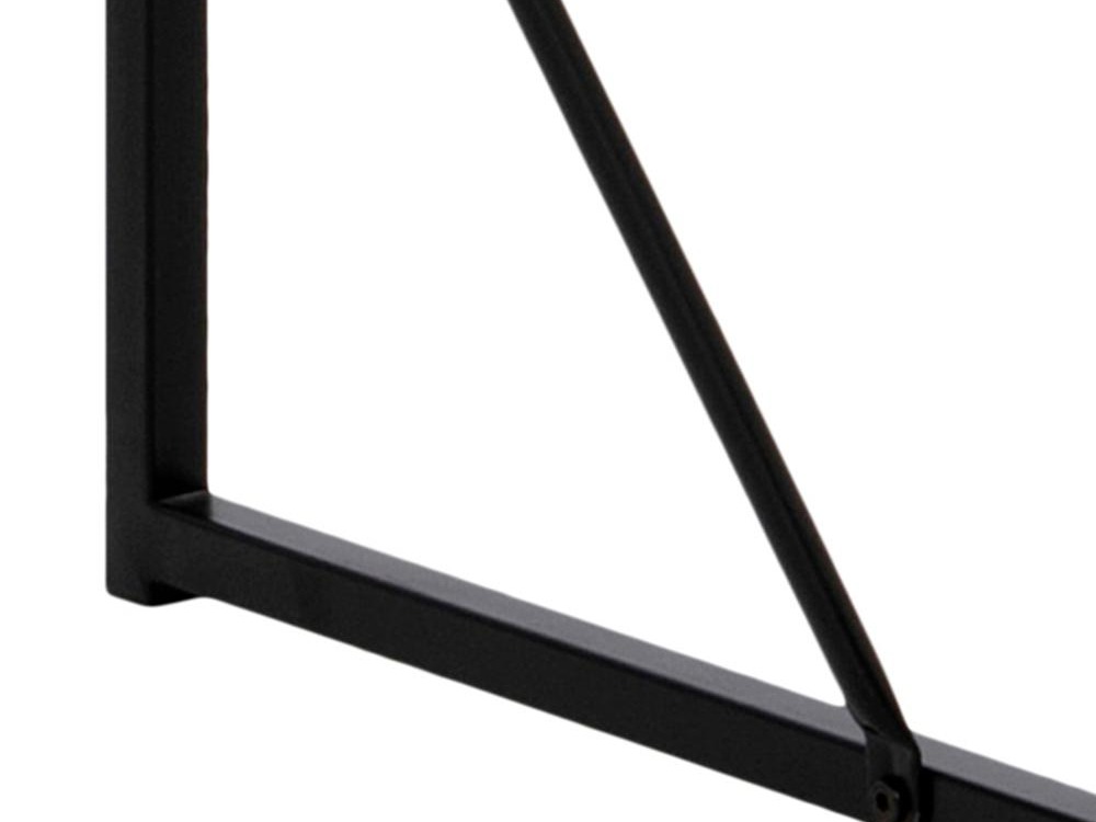 Mesa de bar Norsica Sevferi 162 (Preto + Madeira de freixo escura)