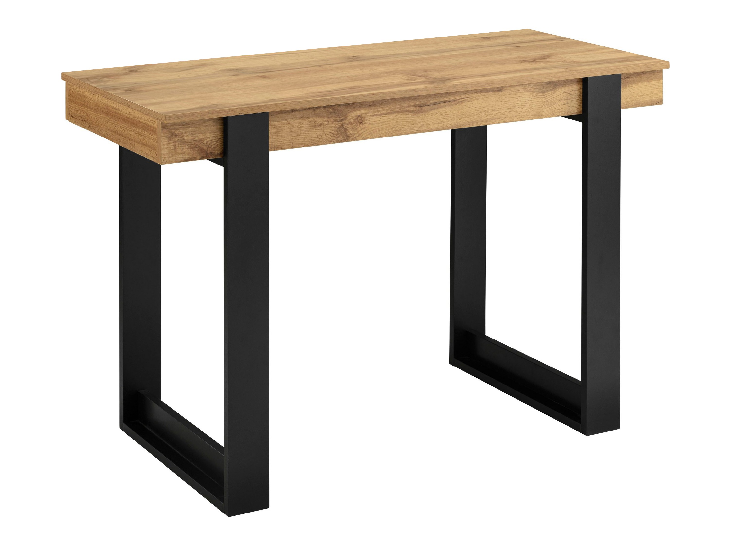 Mesa de escritório Denton 609 (Carvalho + Preto)