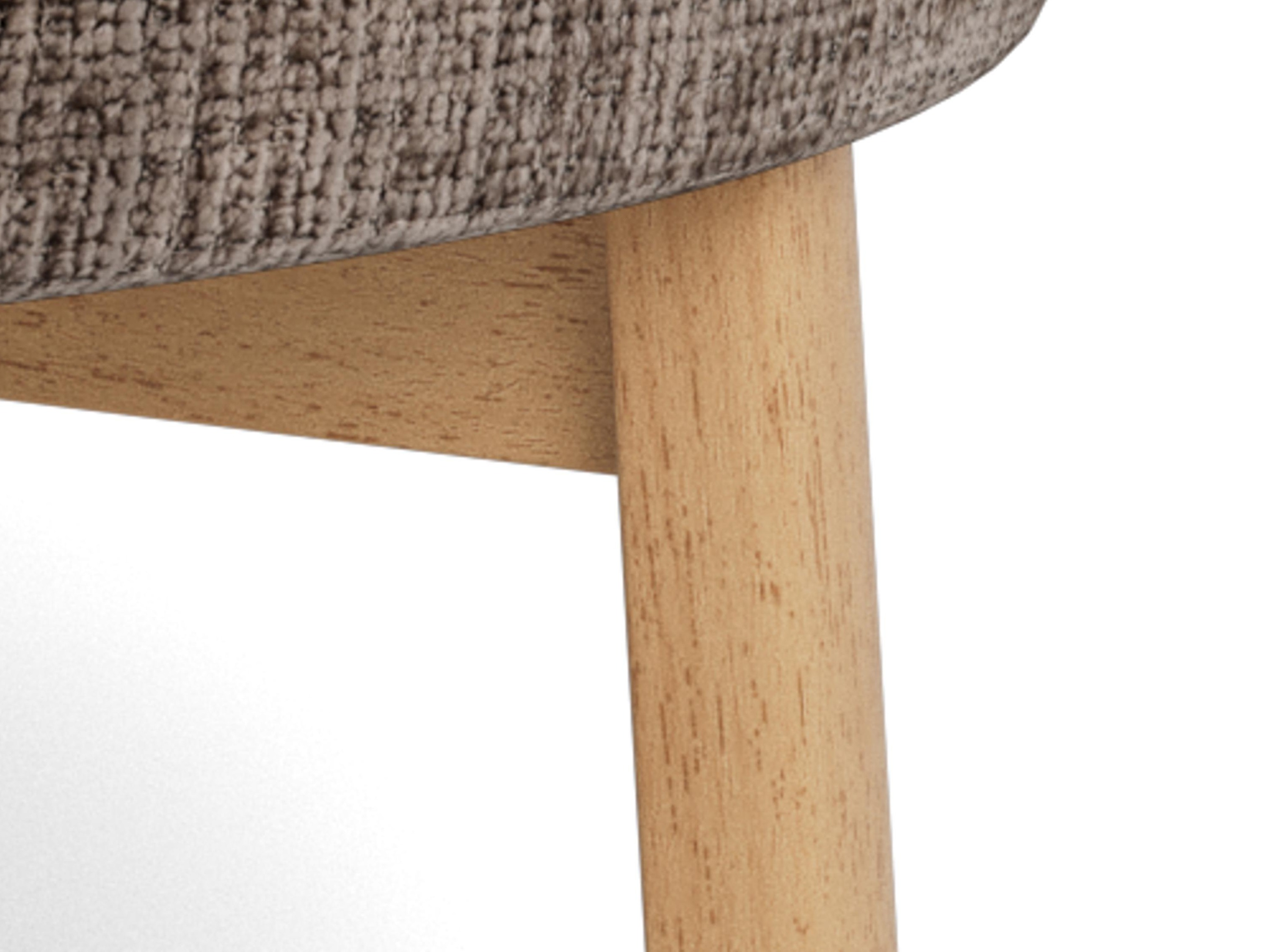 Poltrona Norsica 1064 (Castanho escuro + Carvalho)