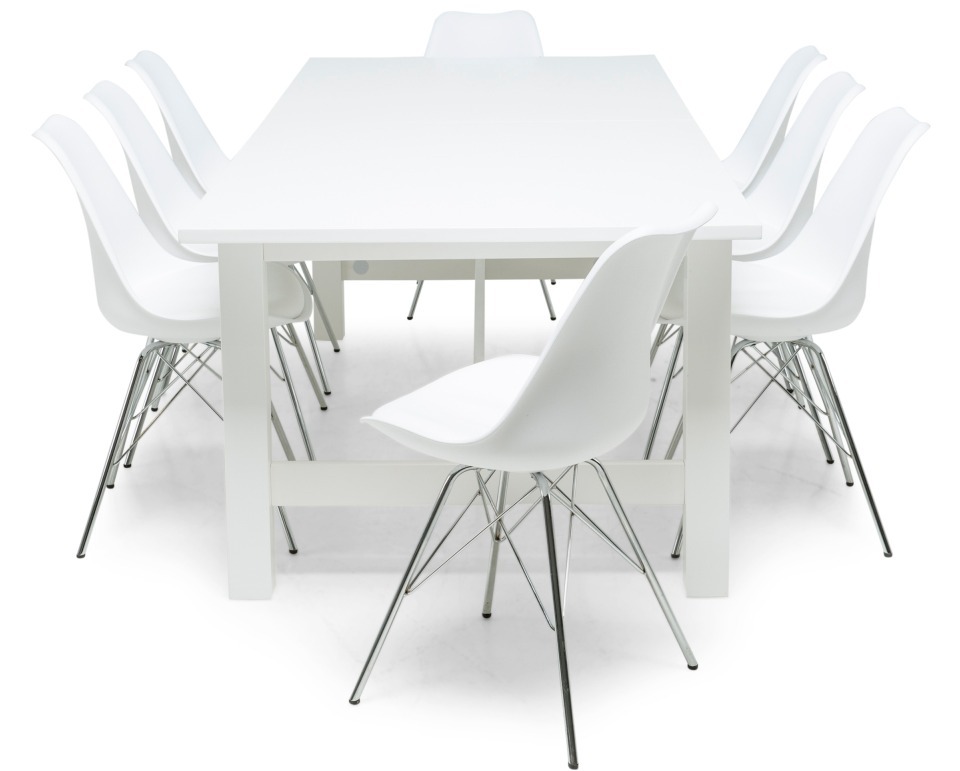 Conjunto para refeições Scandinavian Choice 633 (Branco + Prata)