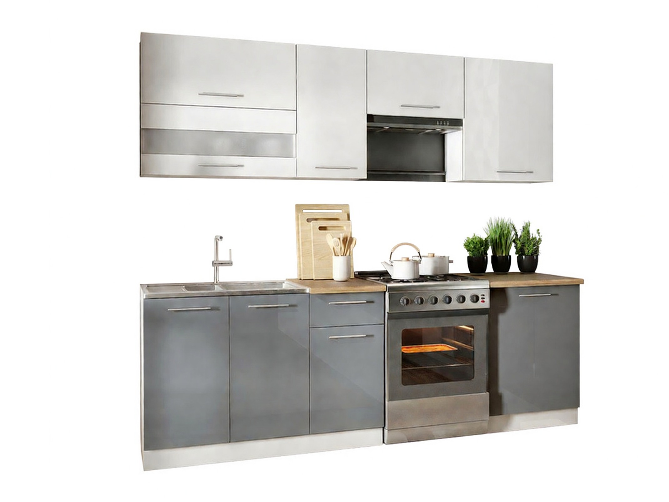 Conjunto de cozinha modular Tiffa Mix 106