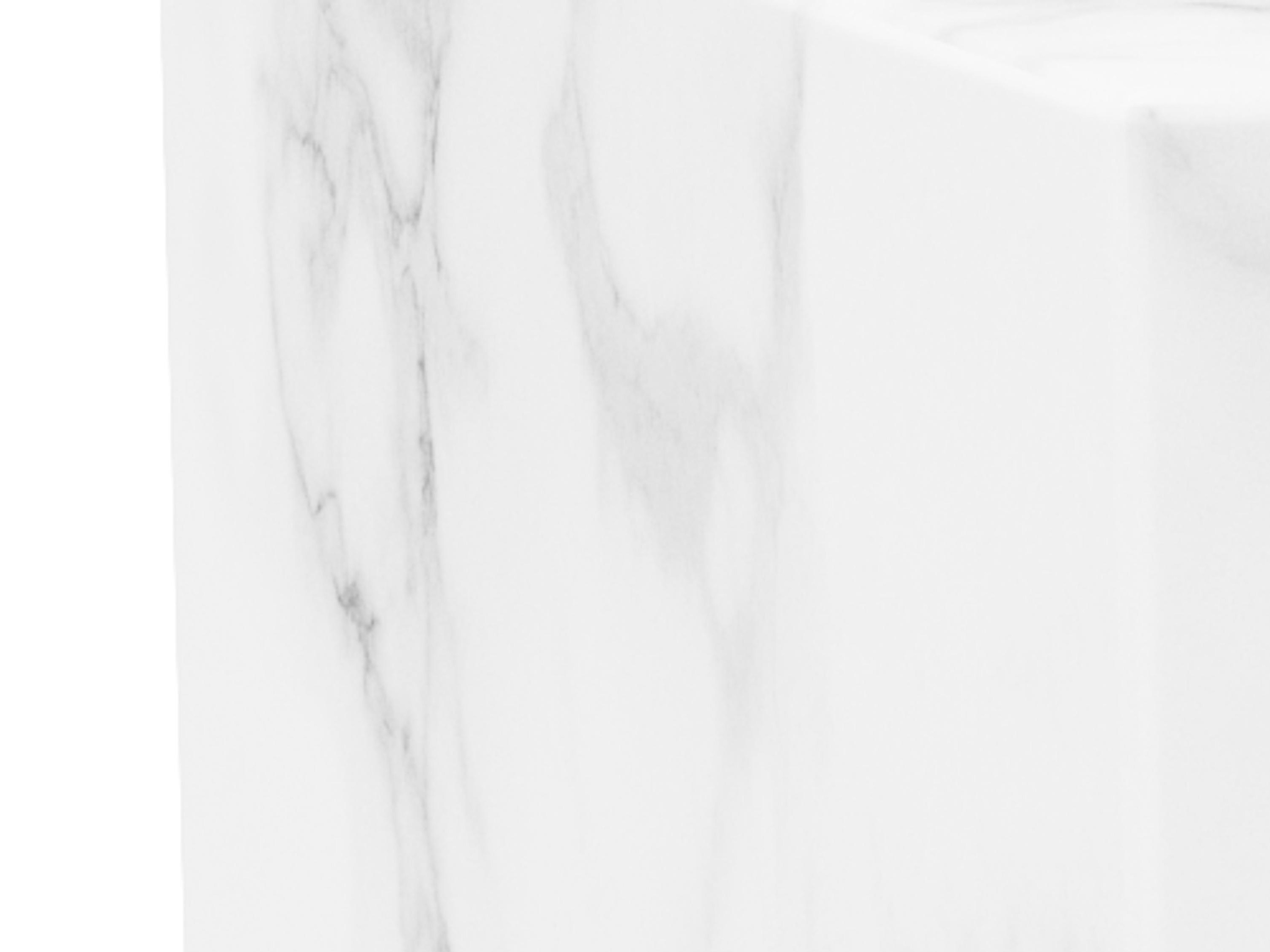 Conjunto de mesa de centro Norsica 603 (Marmore branco)