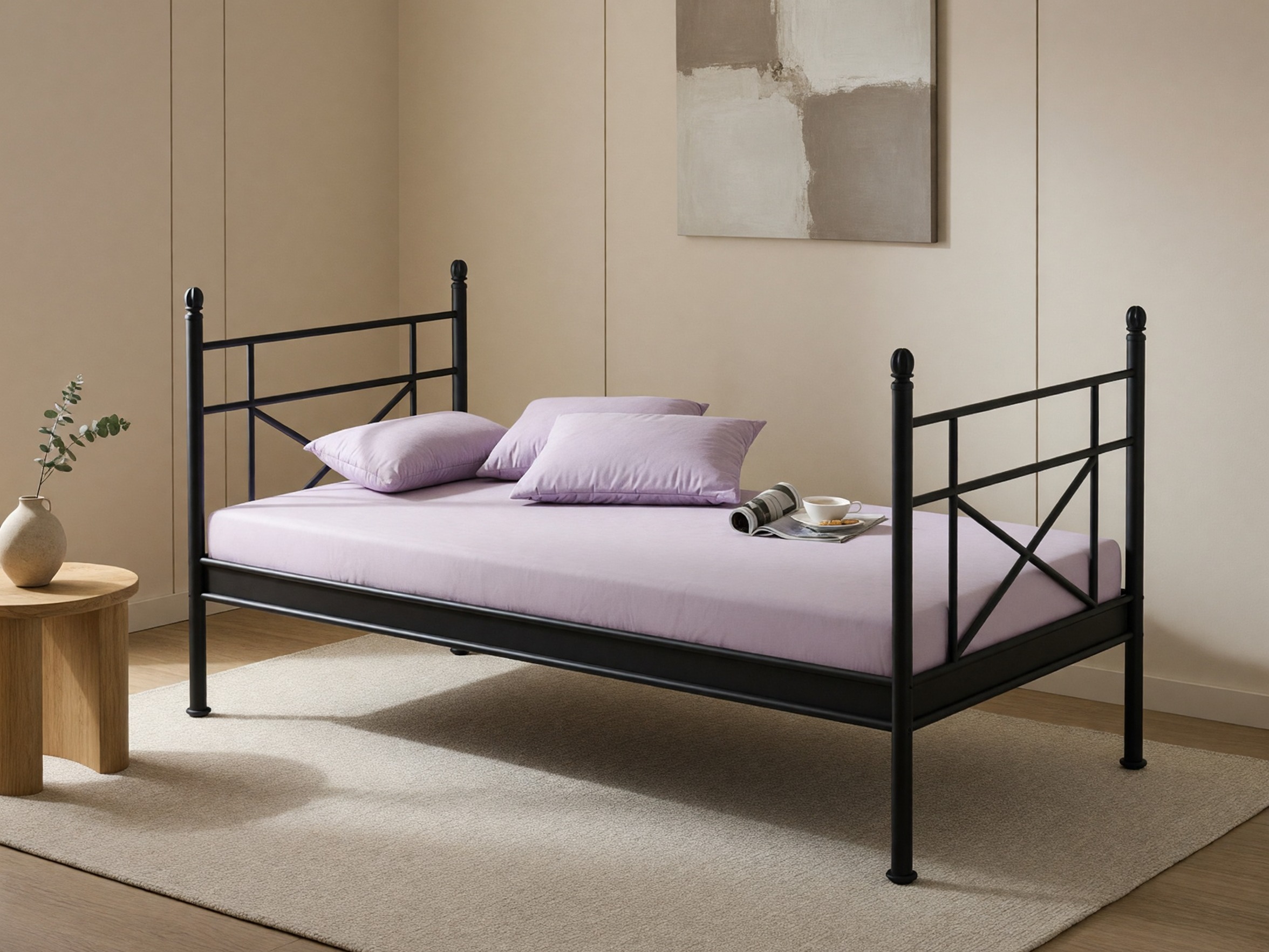 Cama Denton 152 (Preto)