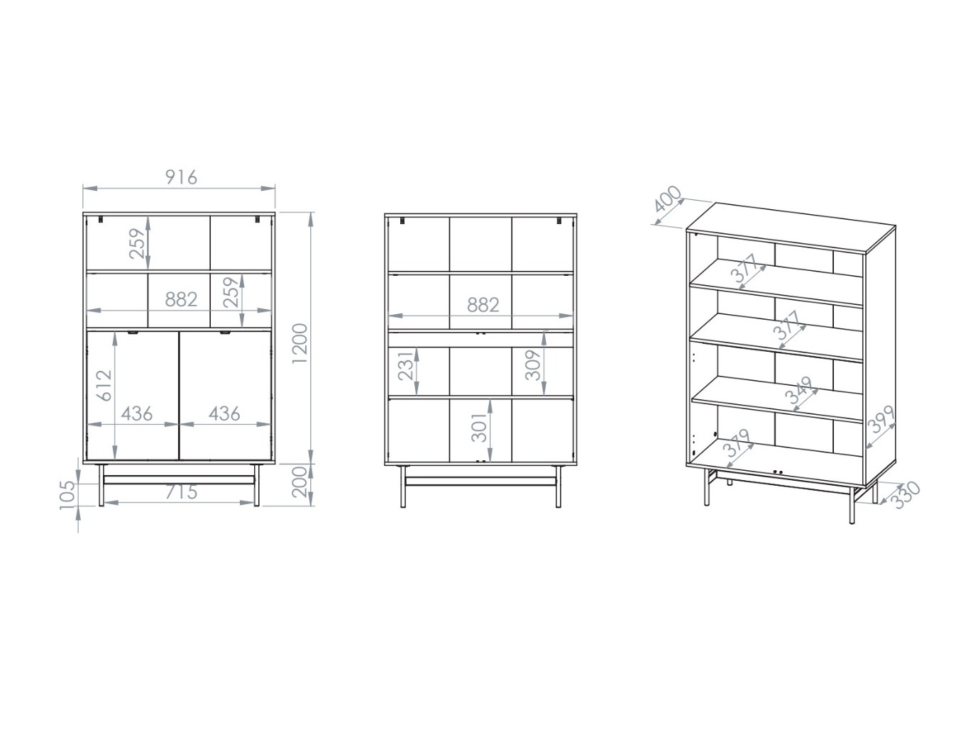 Conjunto para sala de estar Morsero 109