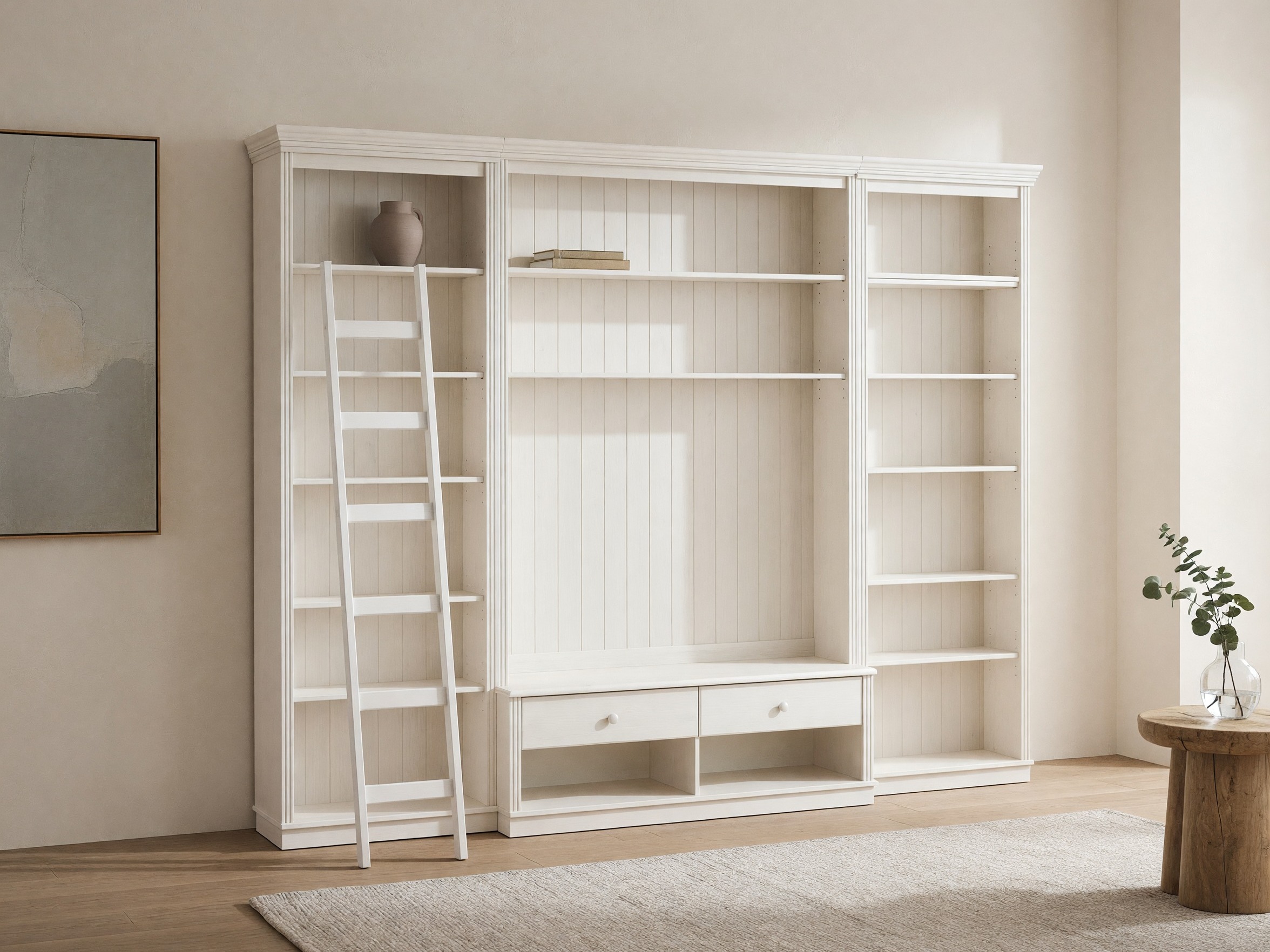 Conjunto para sala de estar Saltoro 108 (Branco)