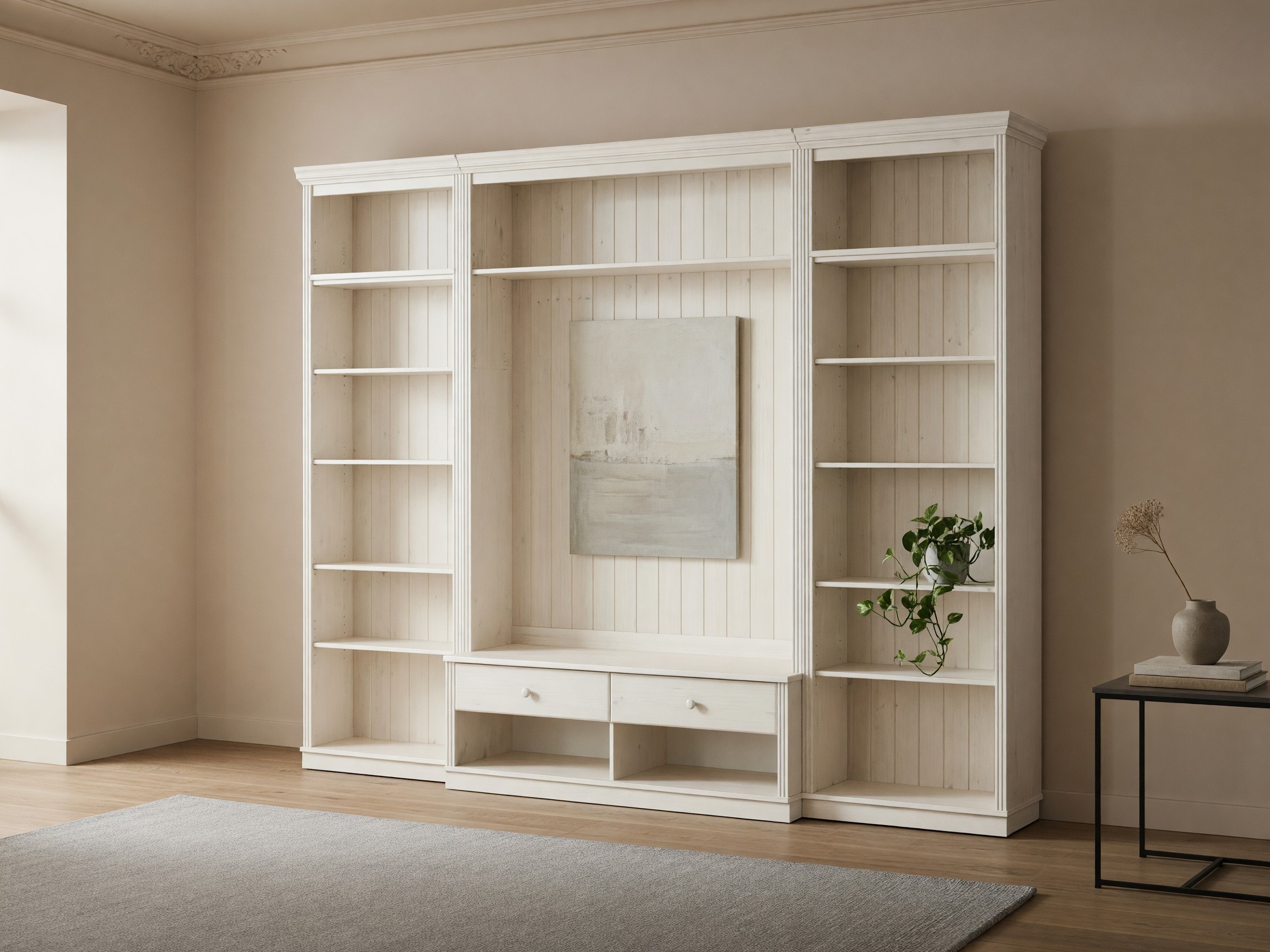 Conjunto para sala de estar Saltoro 127 (Branco)