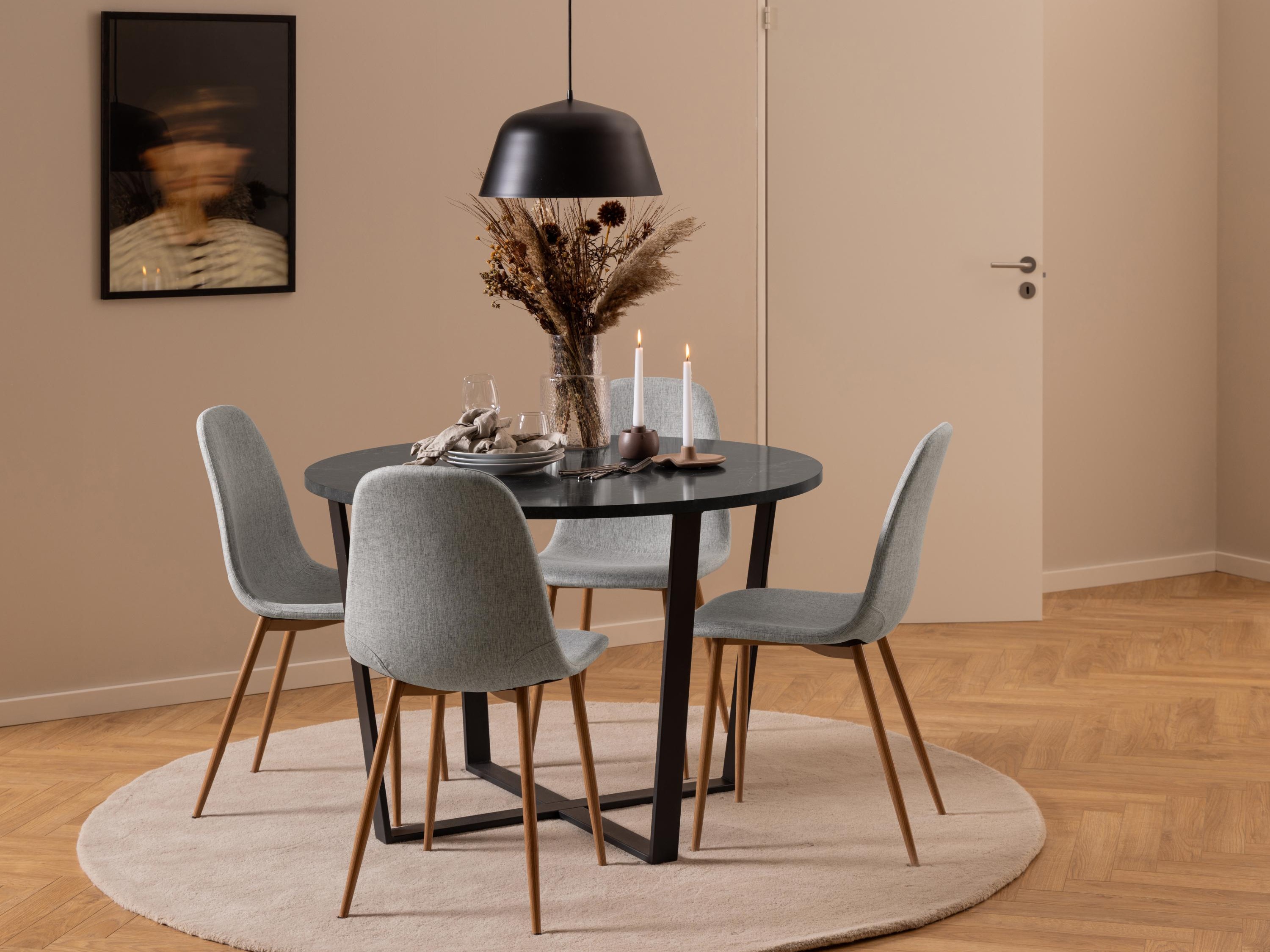 Mesa Norsica 309 (Mármore preto + Preto)