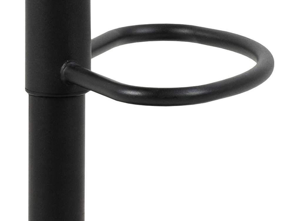 Banco de bar Norsica 650 (Preto + Antracite)