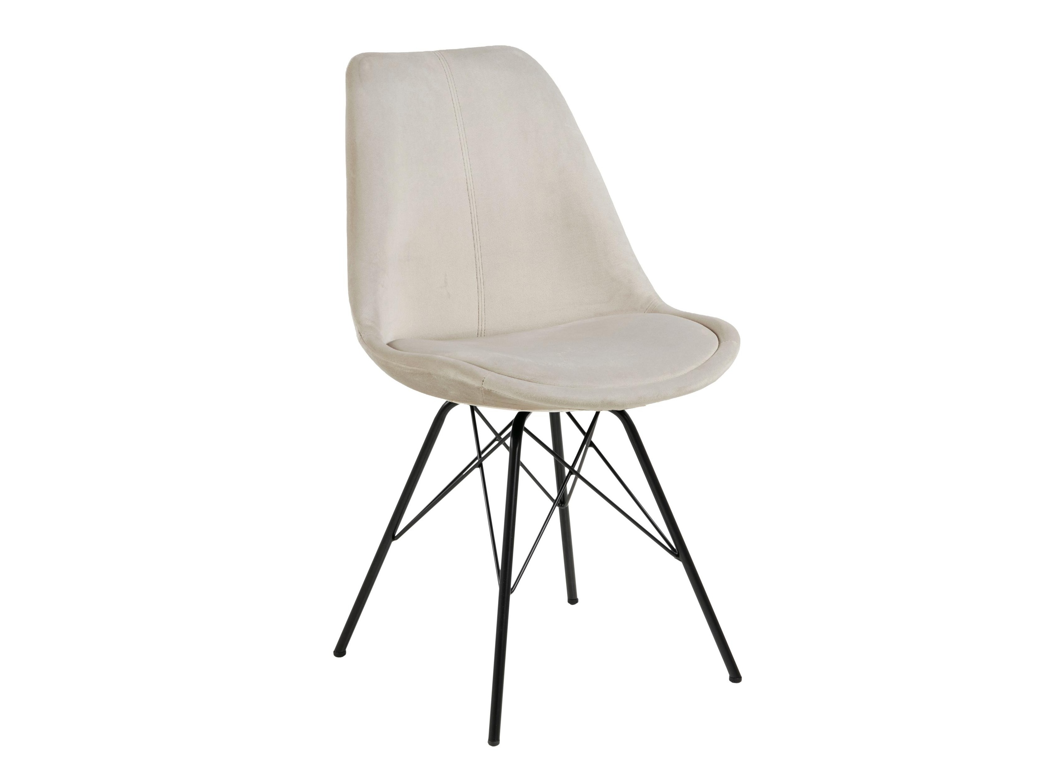 Cadeira Norsica 329 (Creme + Preto)