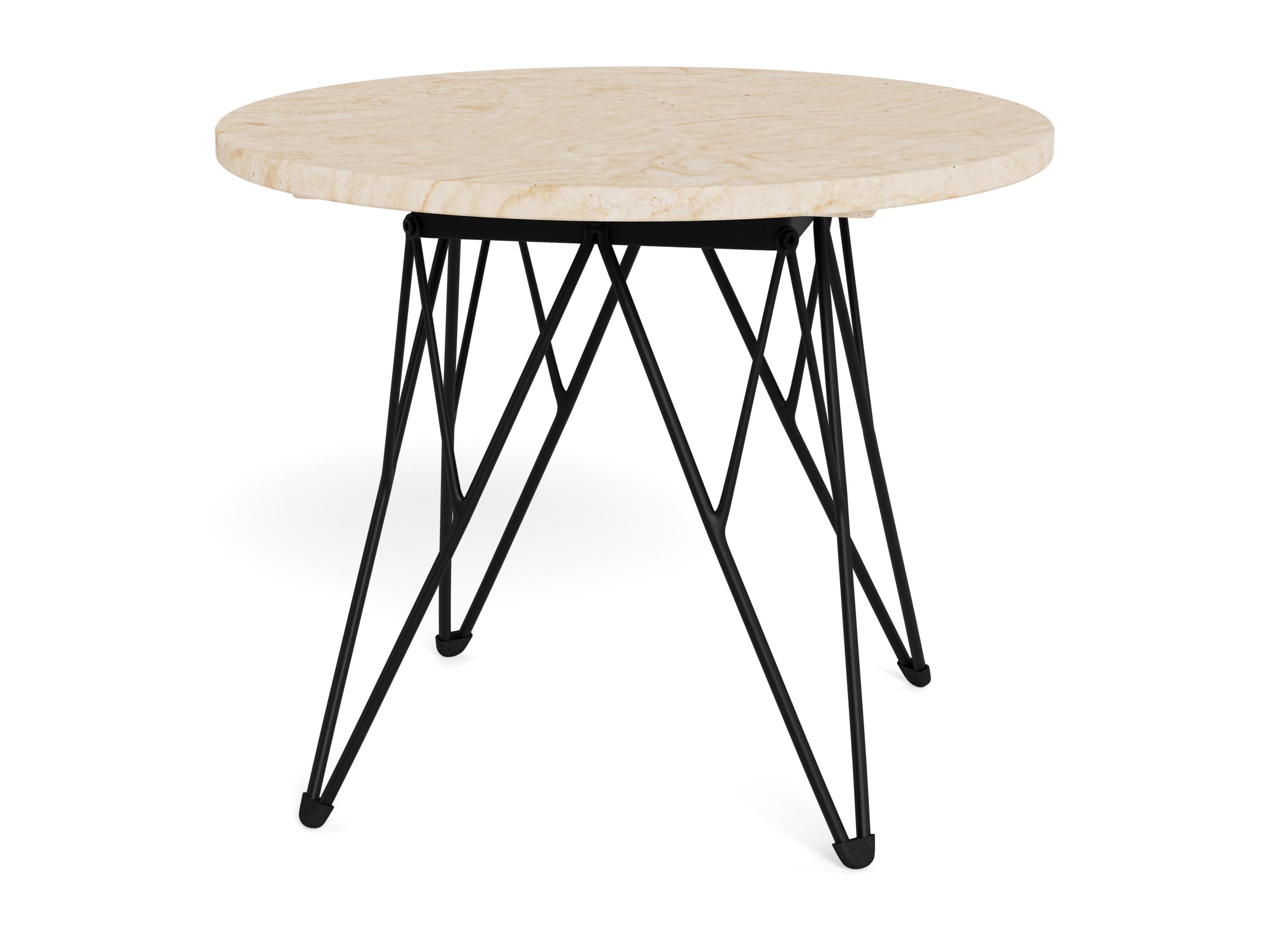 Mesa de centro Norsica 819 (Bege + Preto)