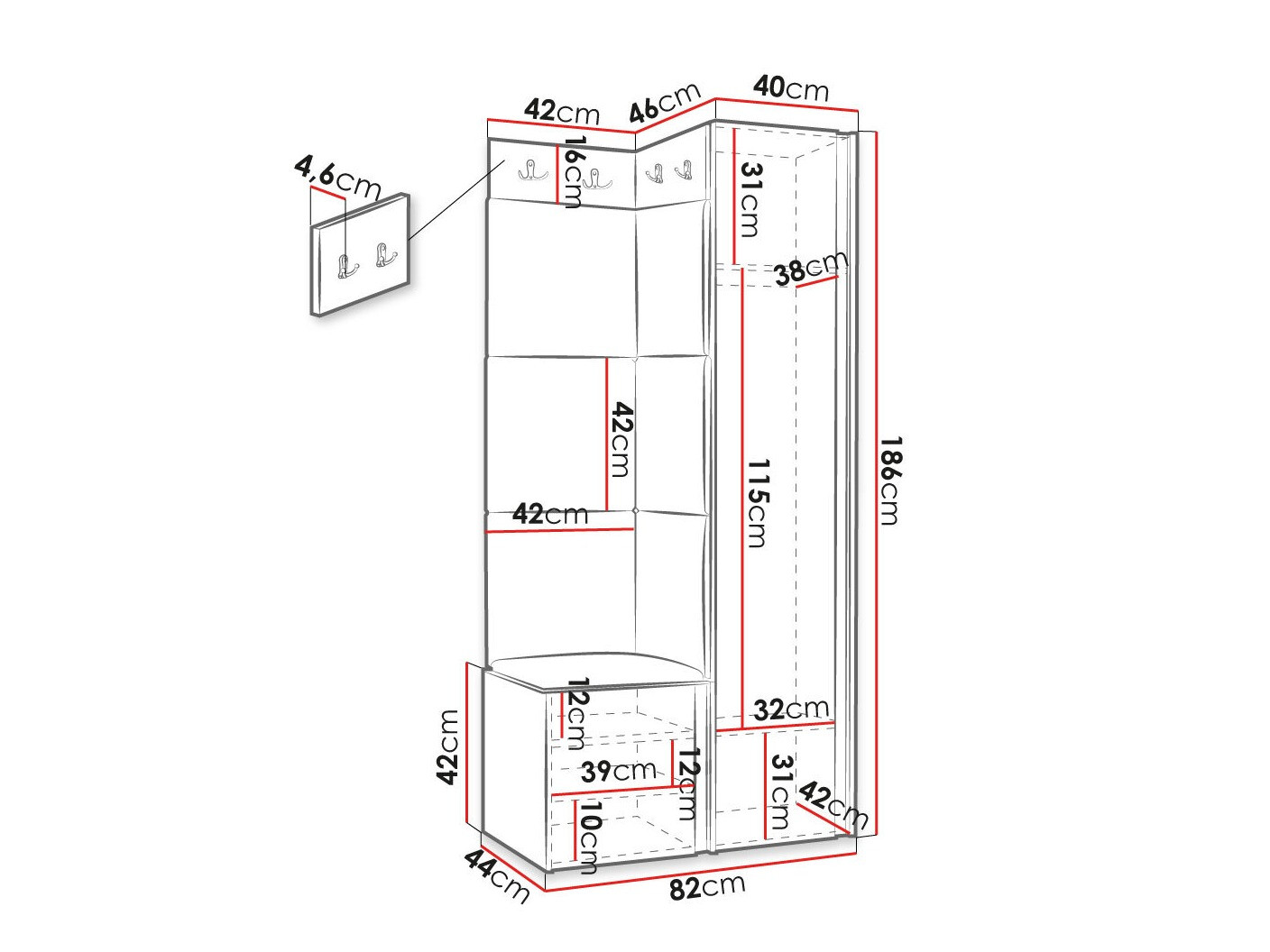 Conjunto para corredor Hartford 382 (Manila 02)