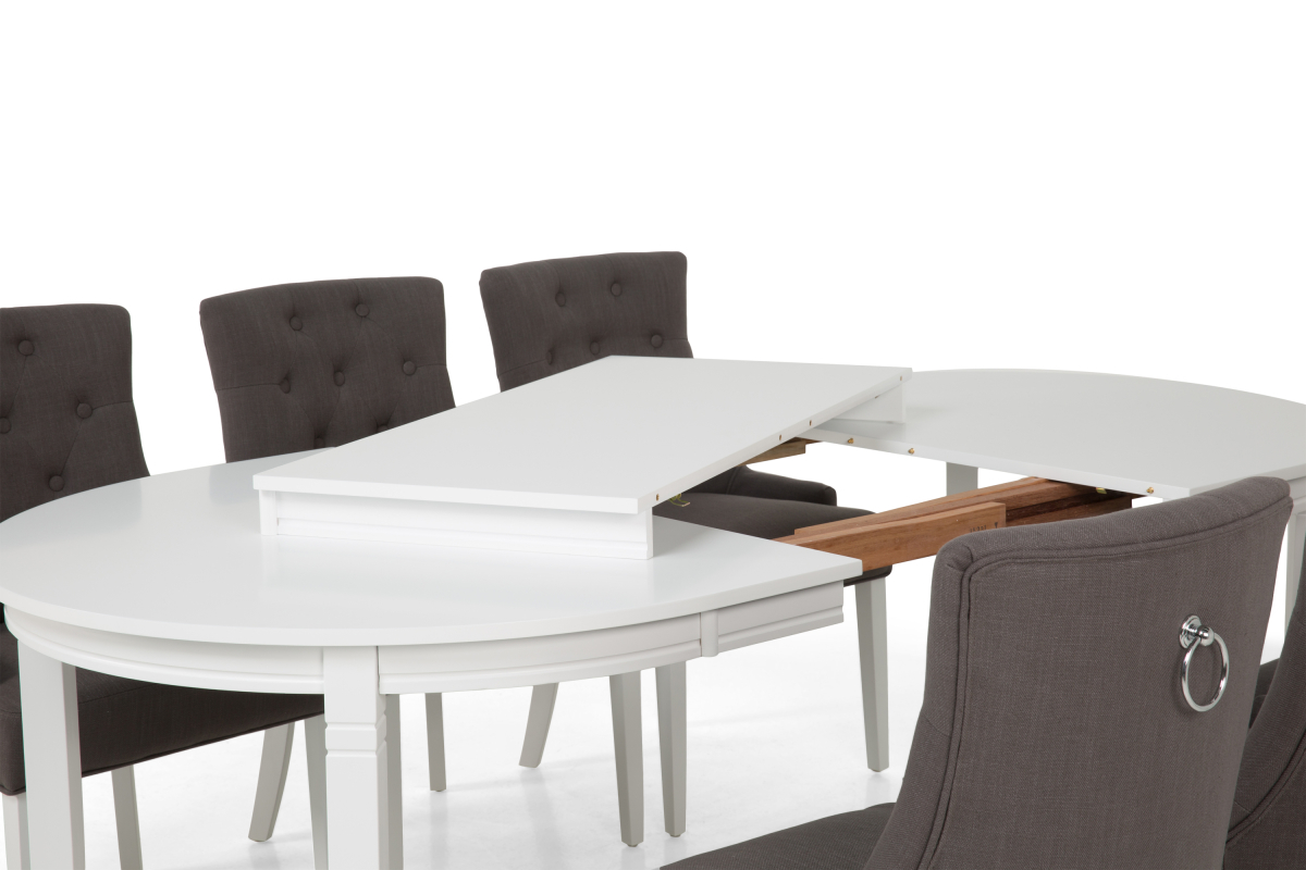 Conjunto para refeições Bloomington 195 (Cinzento + Branco)