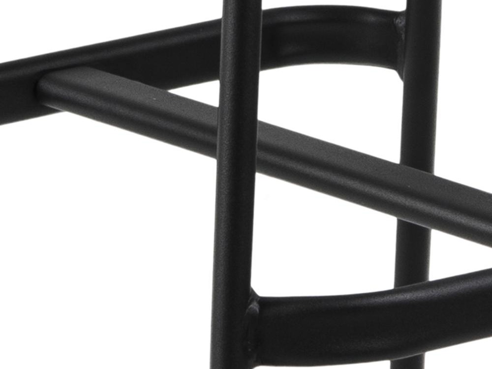 Banco de bar Norsica 444 (Preto + Castanho)