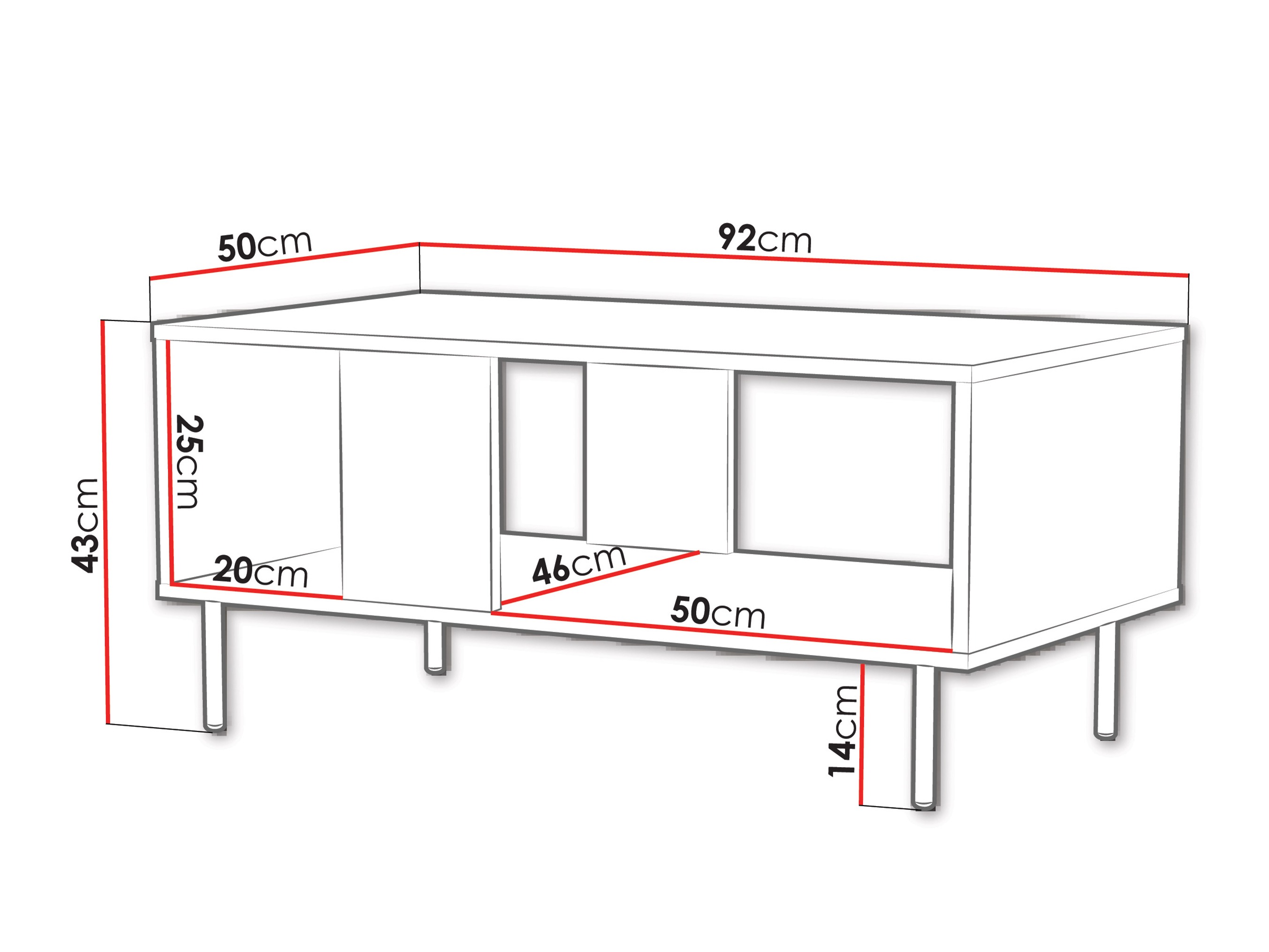 Mesa de centro Tempus