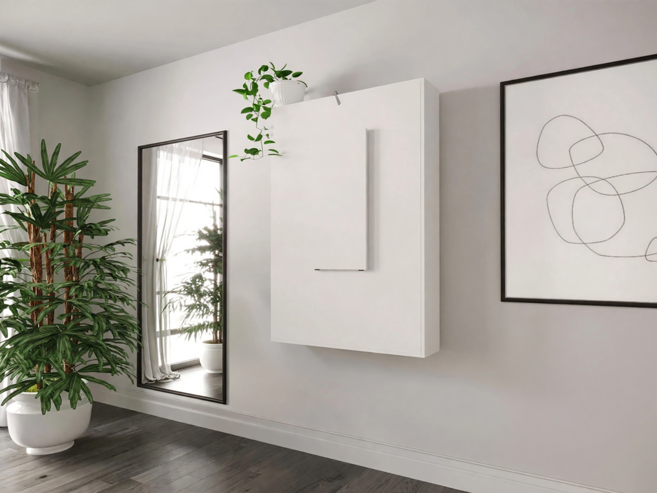 Mesa dobrável Pinis III (Branco)