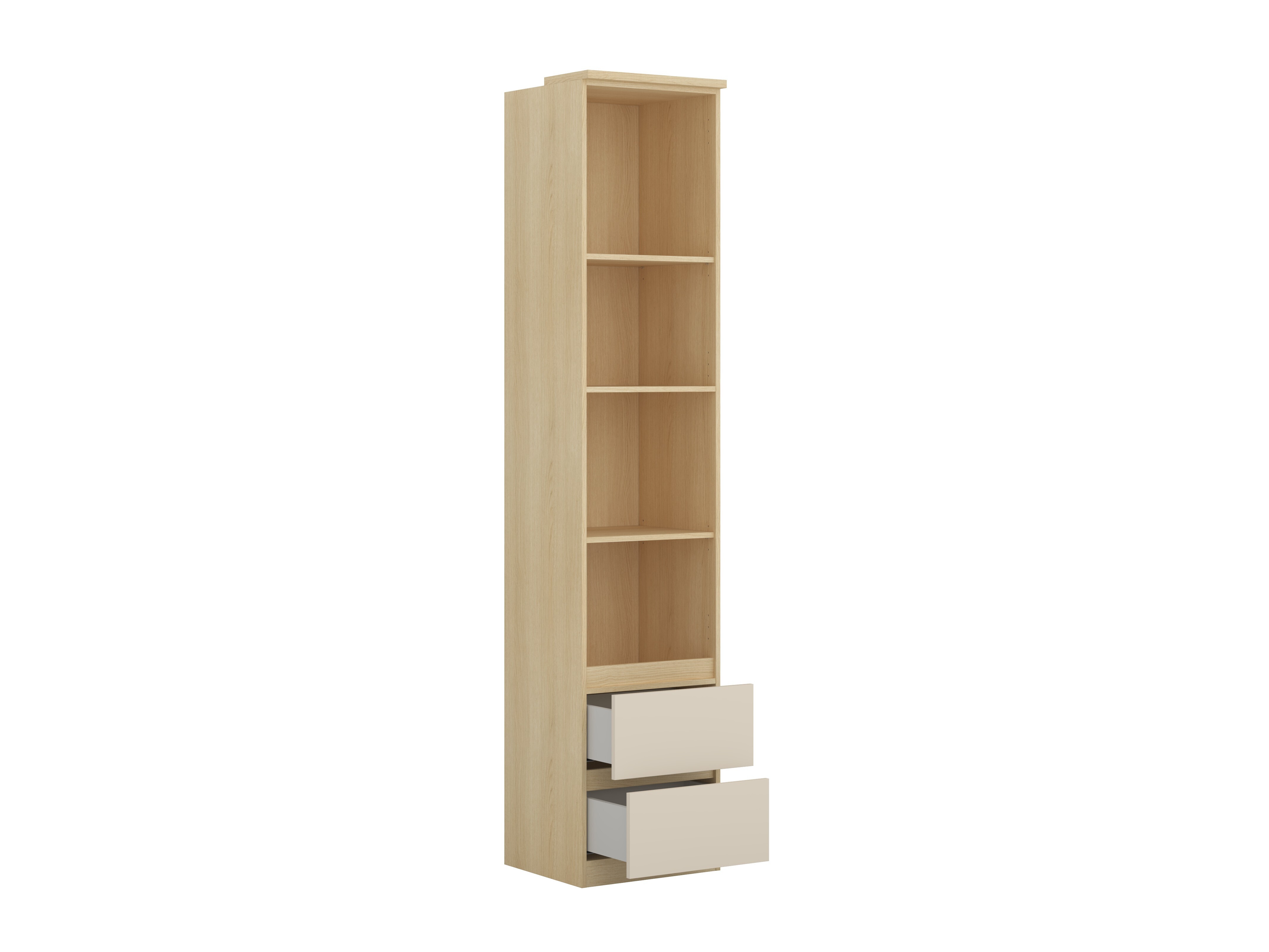Conjunto para quarto Nolcala 124 (Carvalho + Bege)