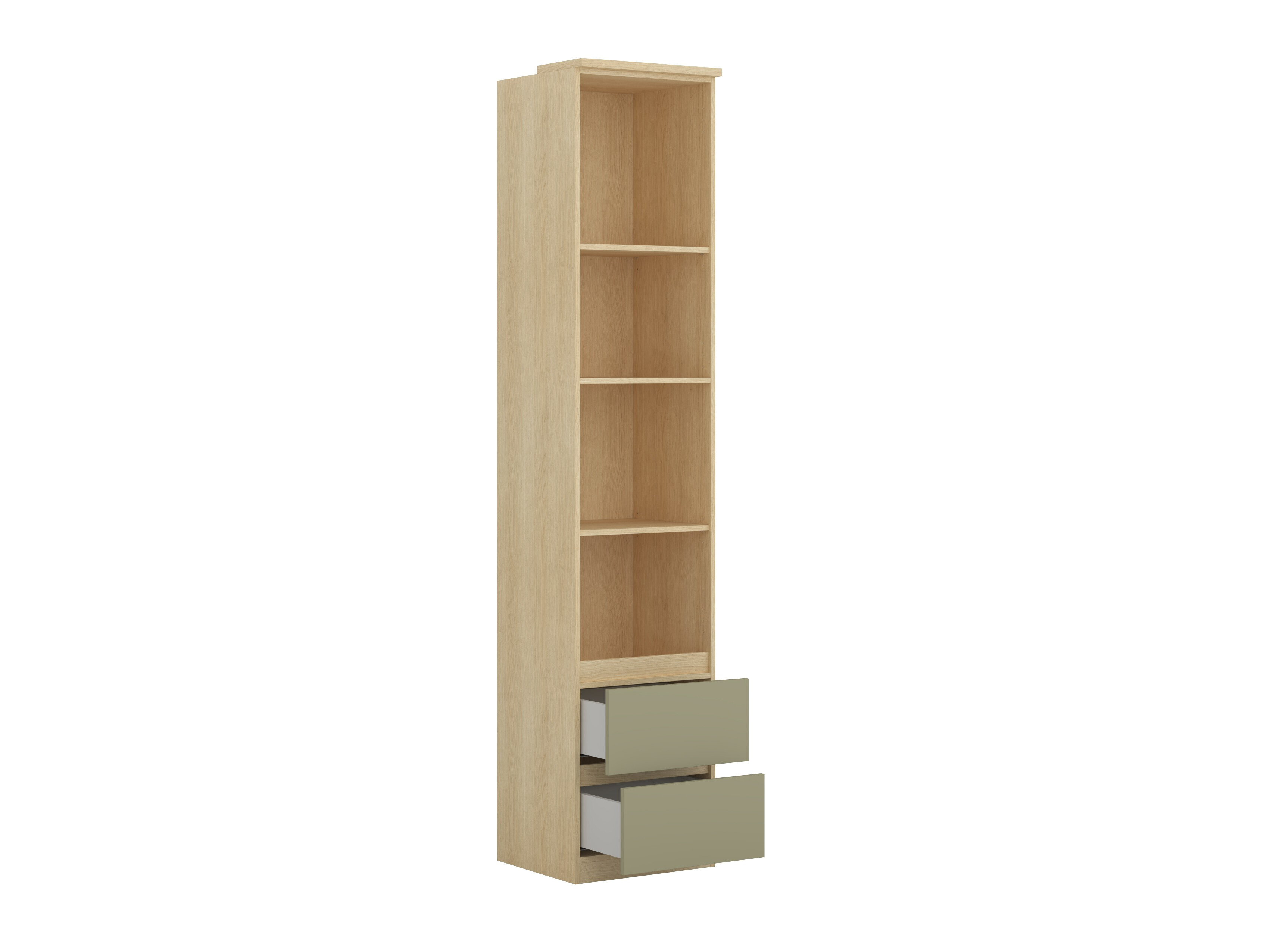 Conjunto para quarto Nolcala 124 (Carvalho + Eucalipto)
