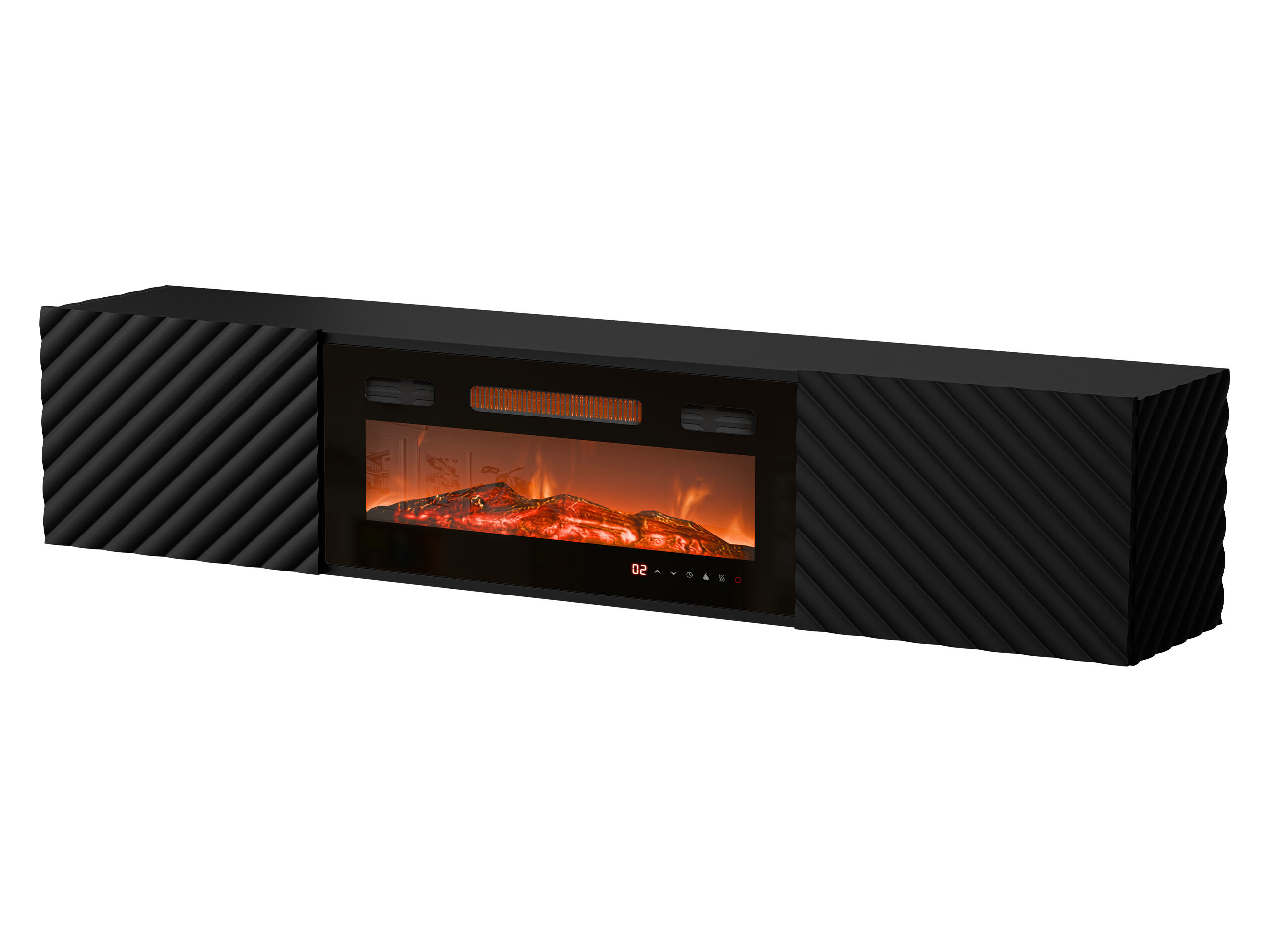 Móvel de TV Charlotte 207 (Preto)