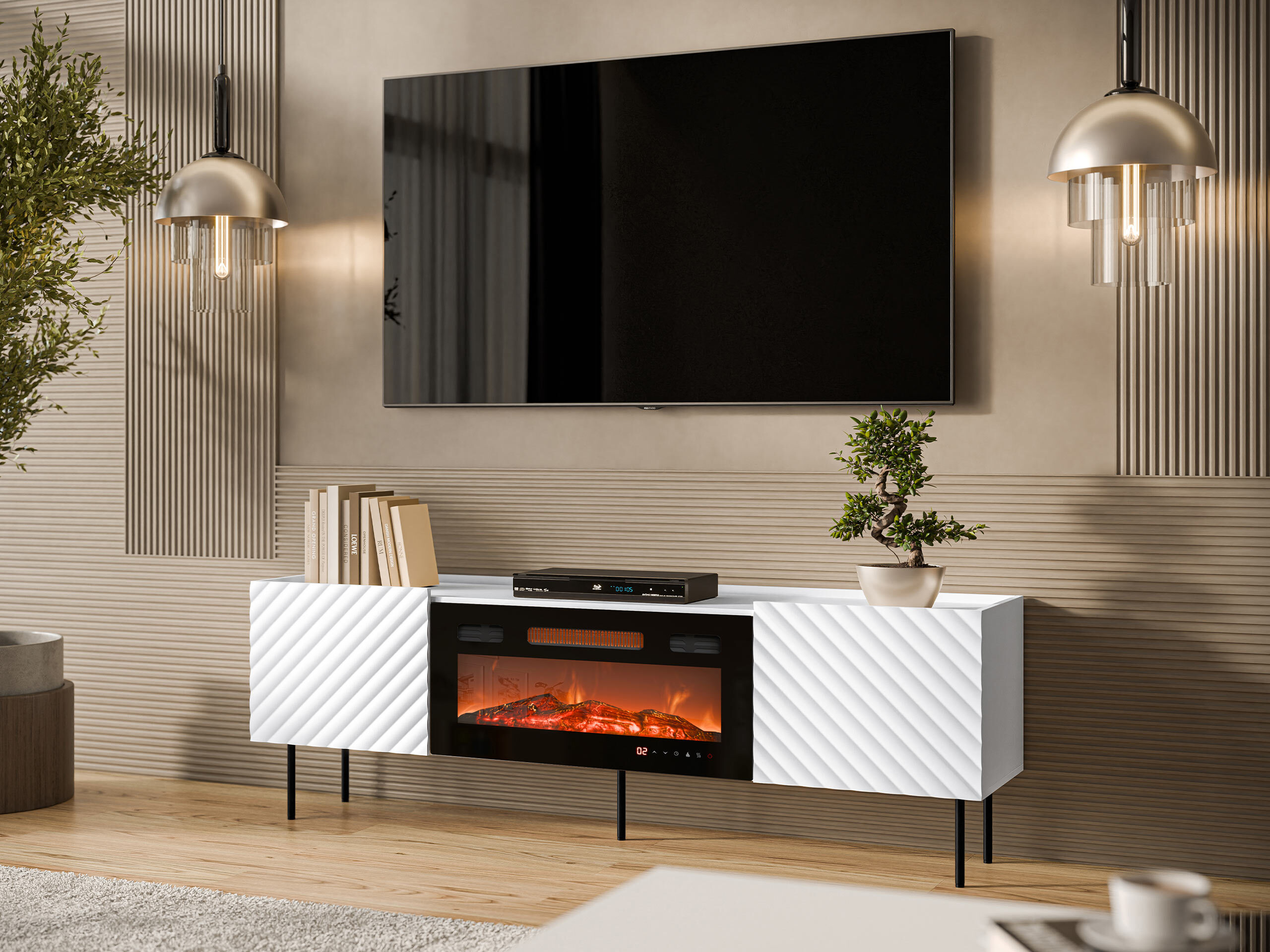 Móvel de TV Sillen III (Branco)