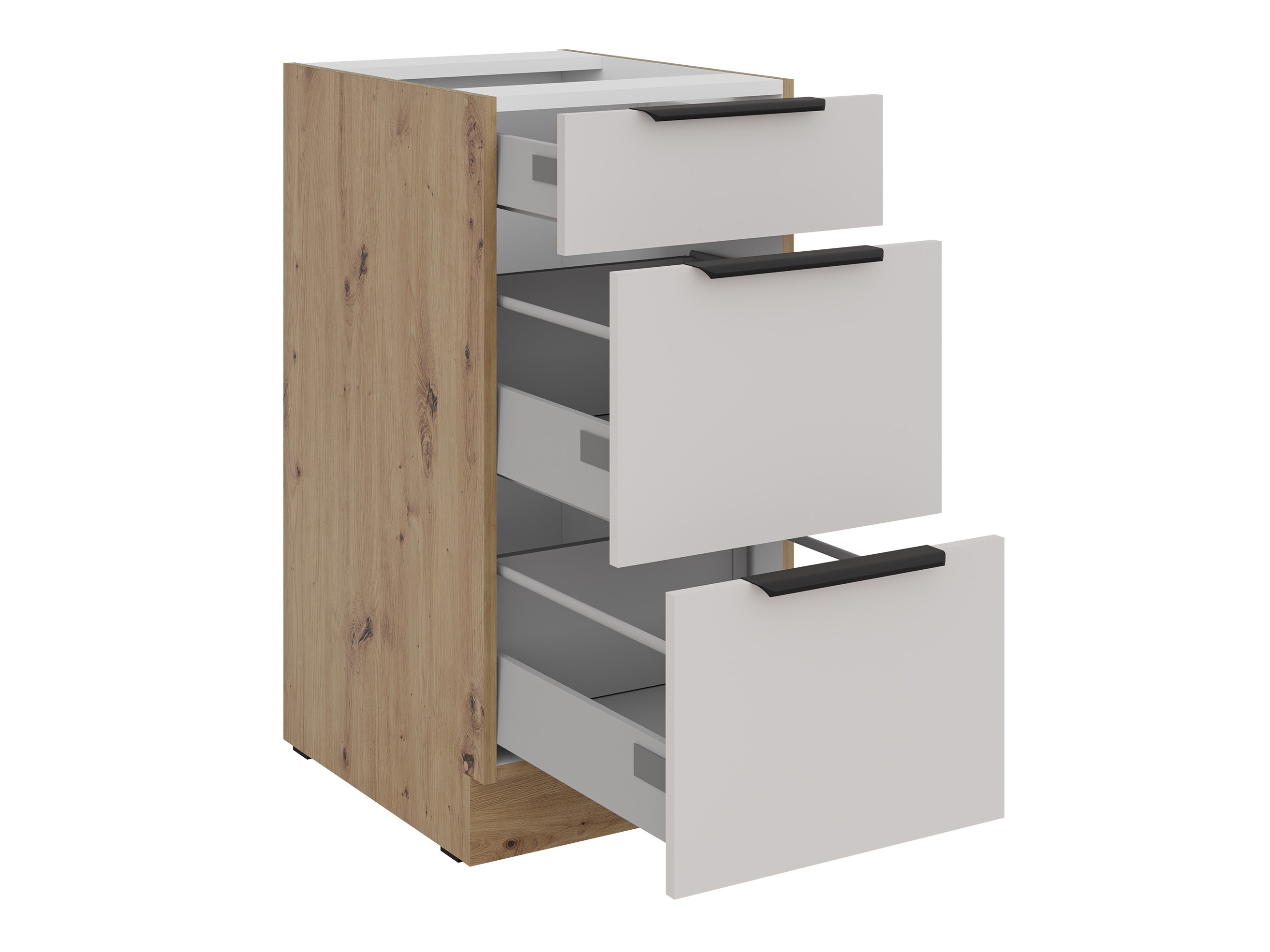 Armário modular com gavetas Sole 115