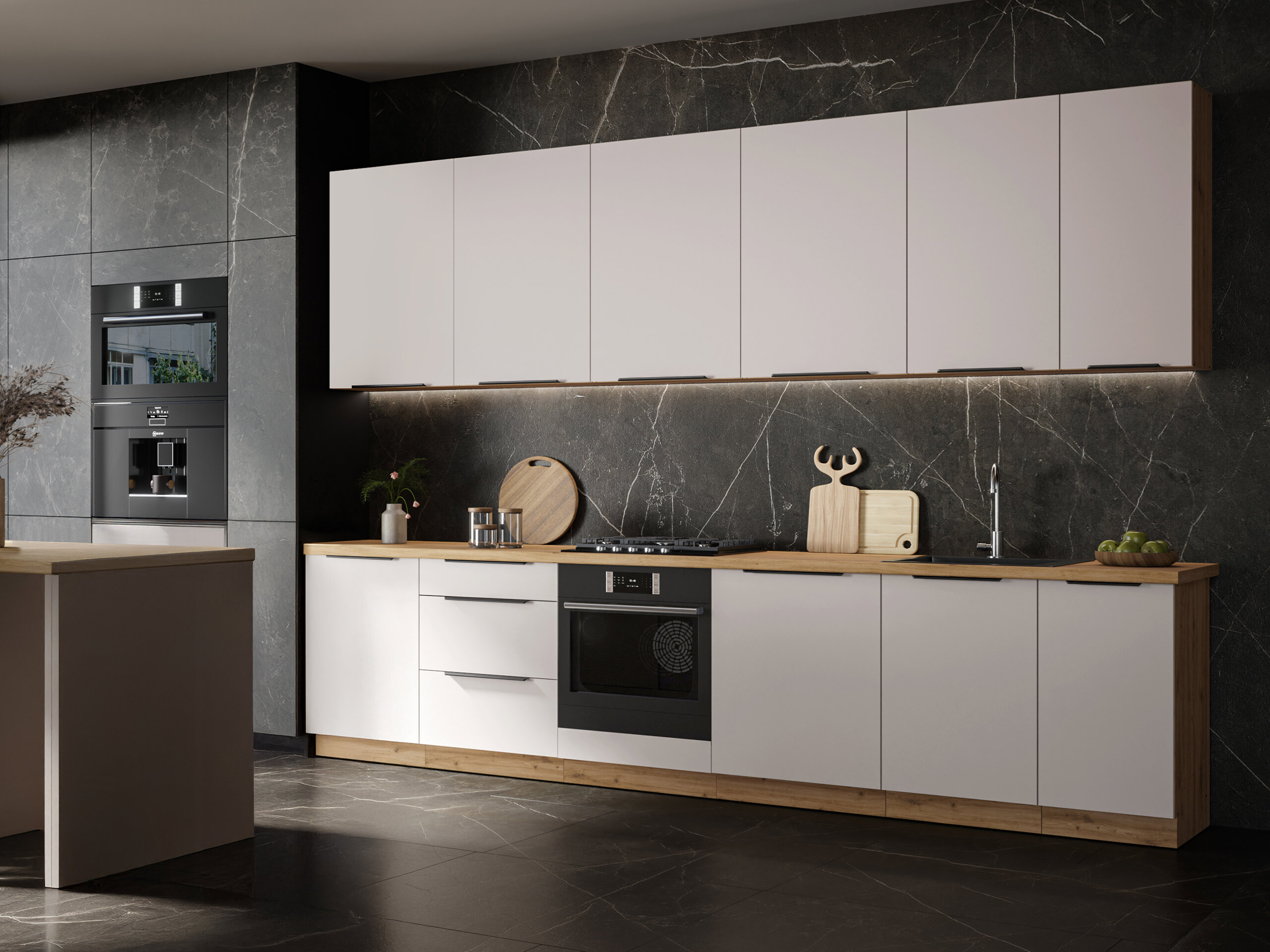 Armário modular suspenso Sole 119