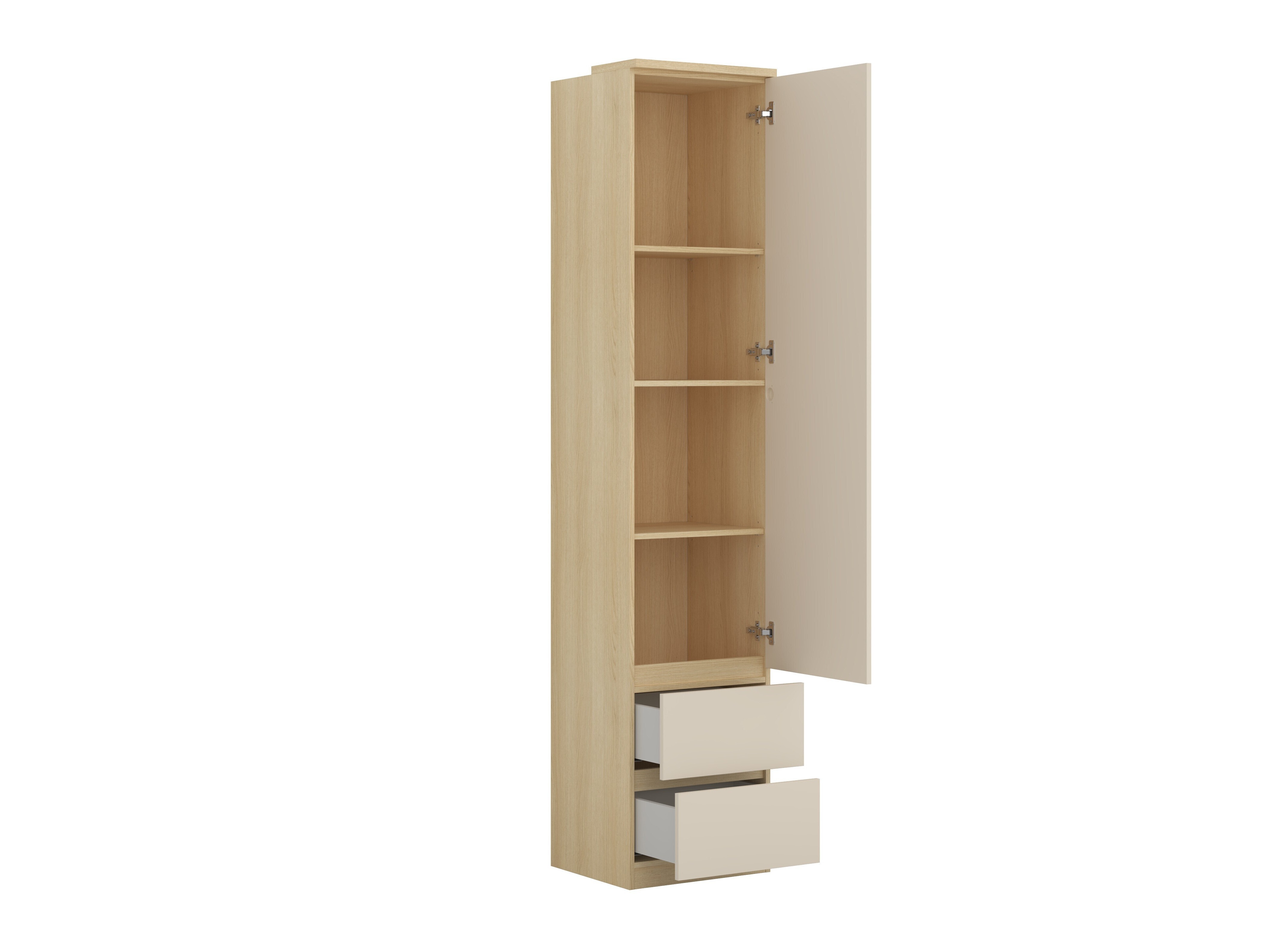 Conjunto para quarto Nolcala 125 (Carvalho + Bege)