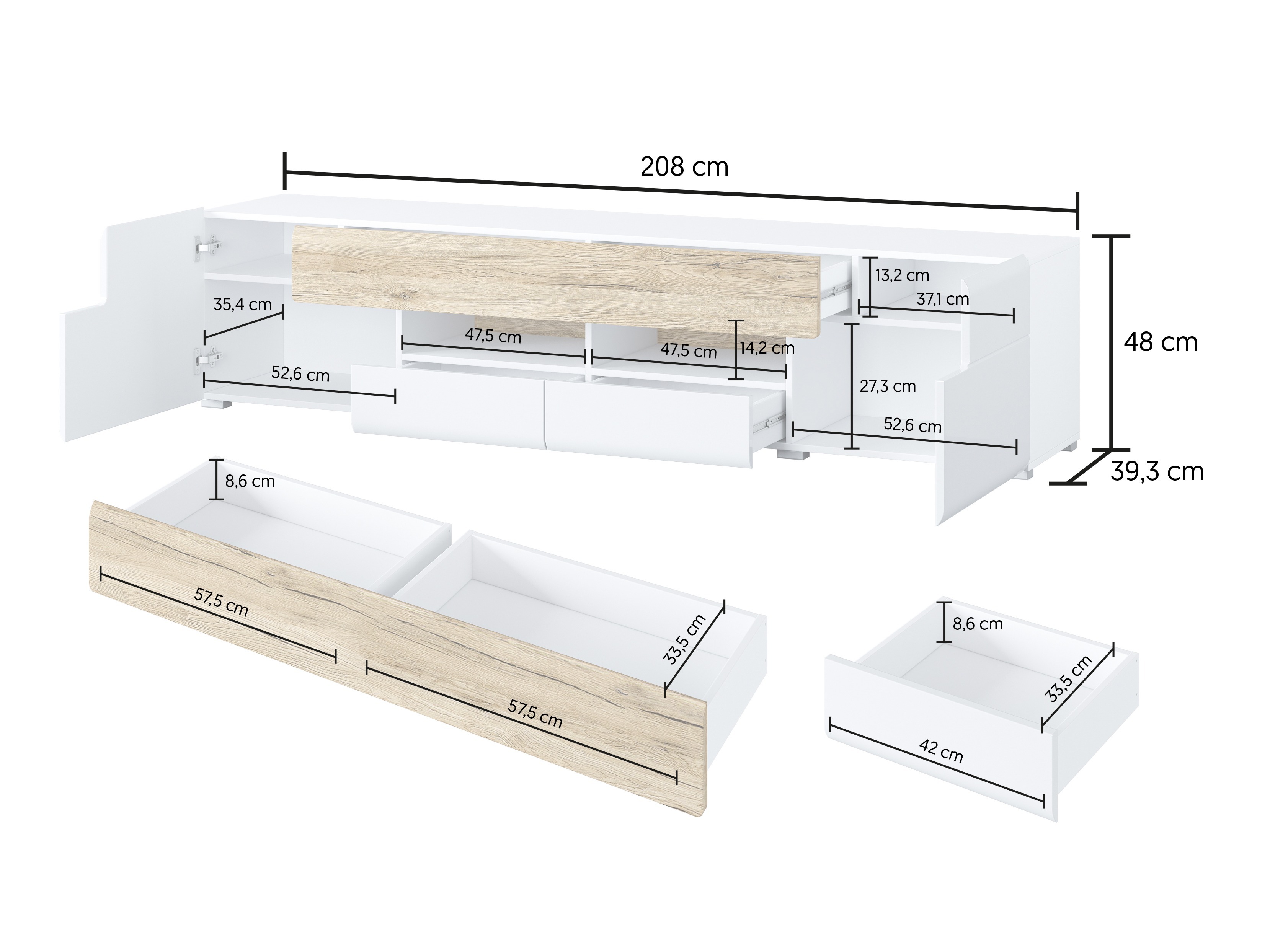 Conjunto para sala de estar Torsone 115