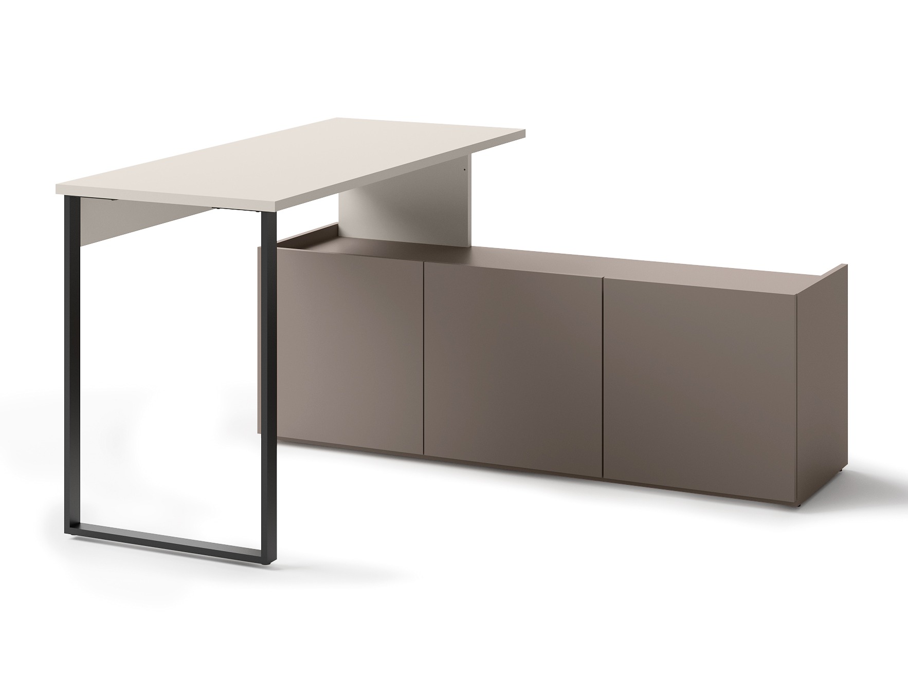 Mesa de escritório para cantos Tivseva 109