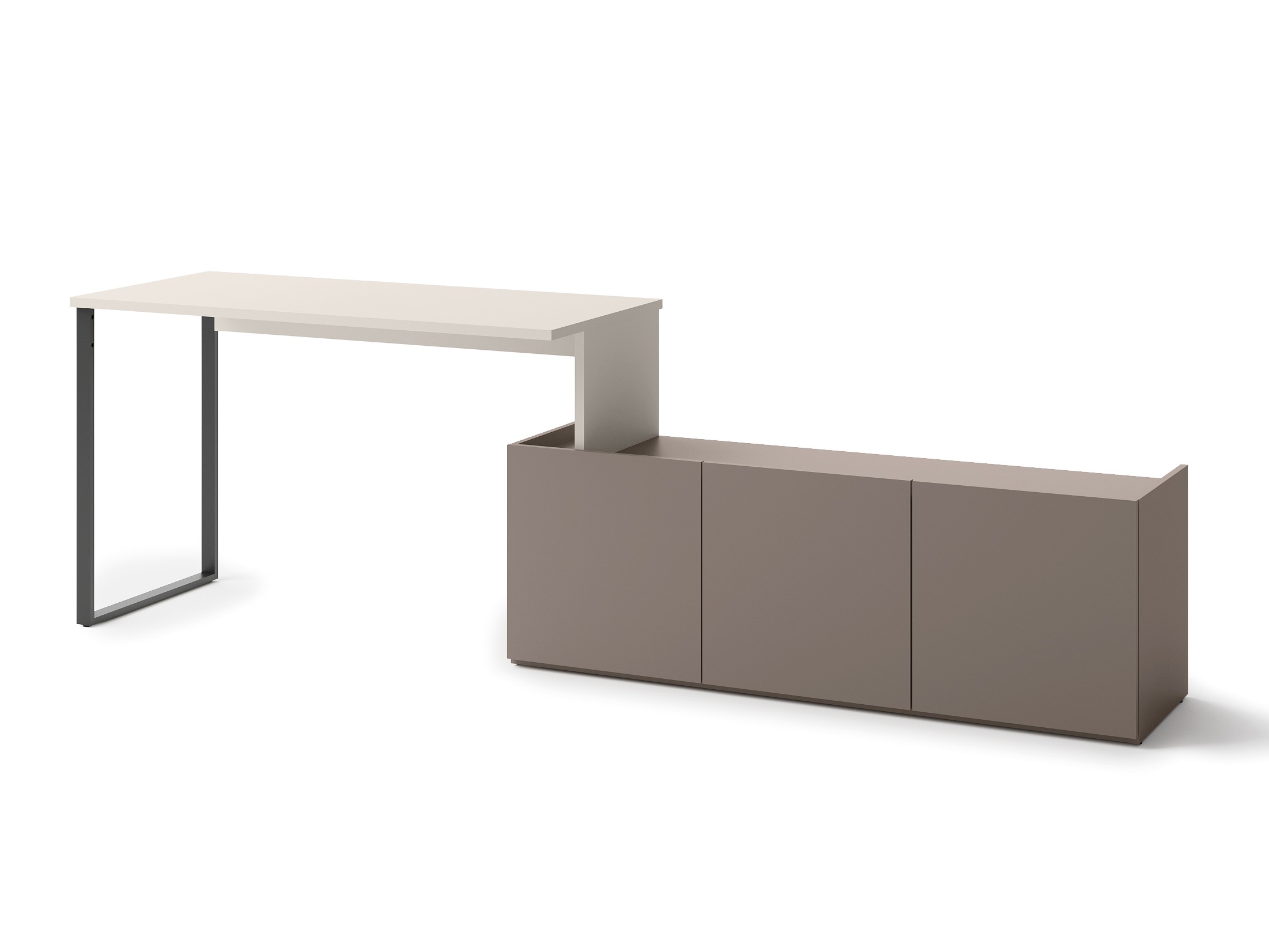 Mesa de escritório para cantos Tivseva 109