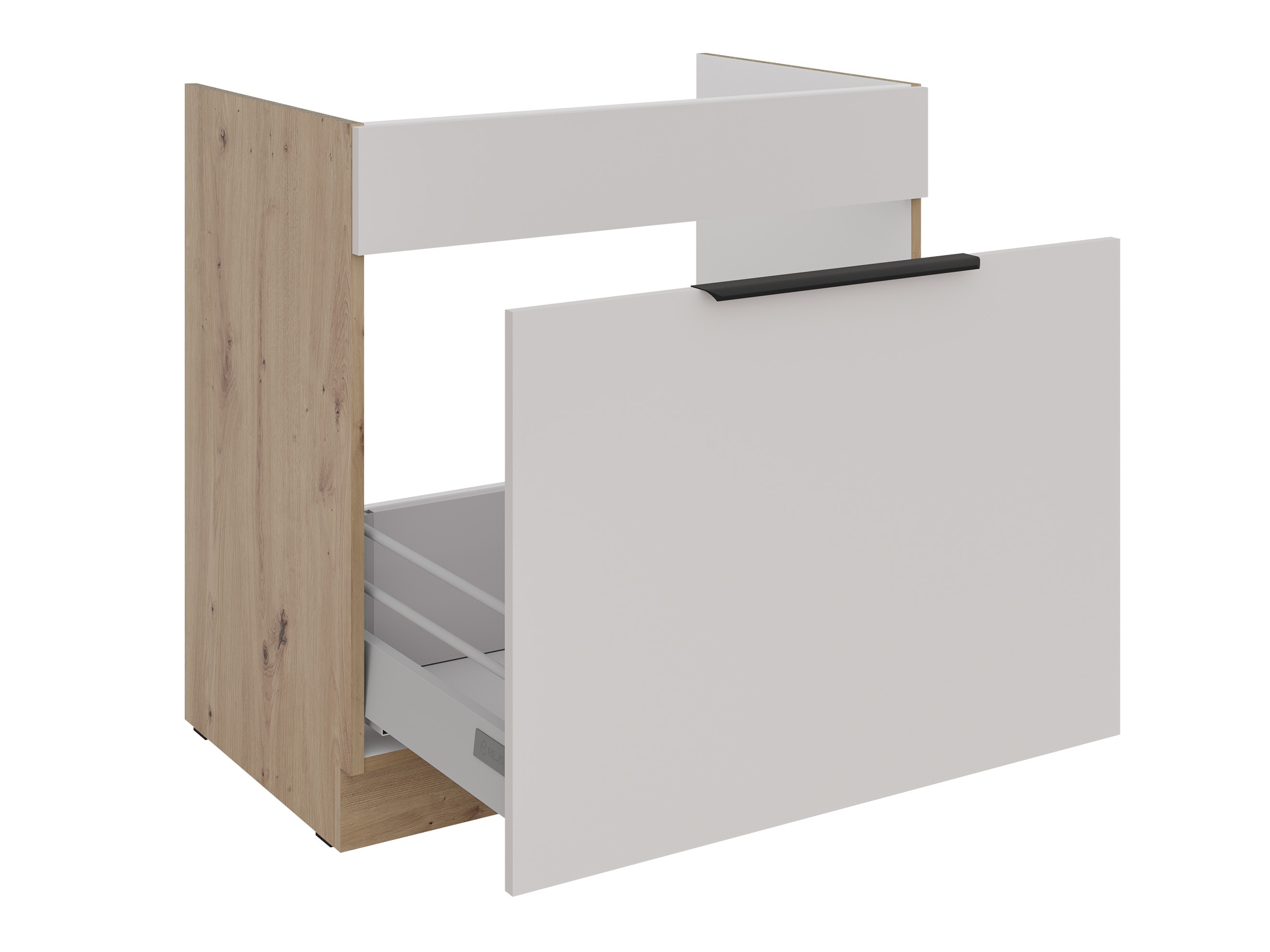 Armário modular para lavatório com gaveta Sole 152