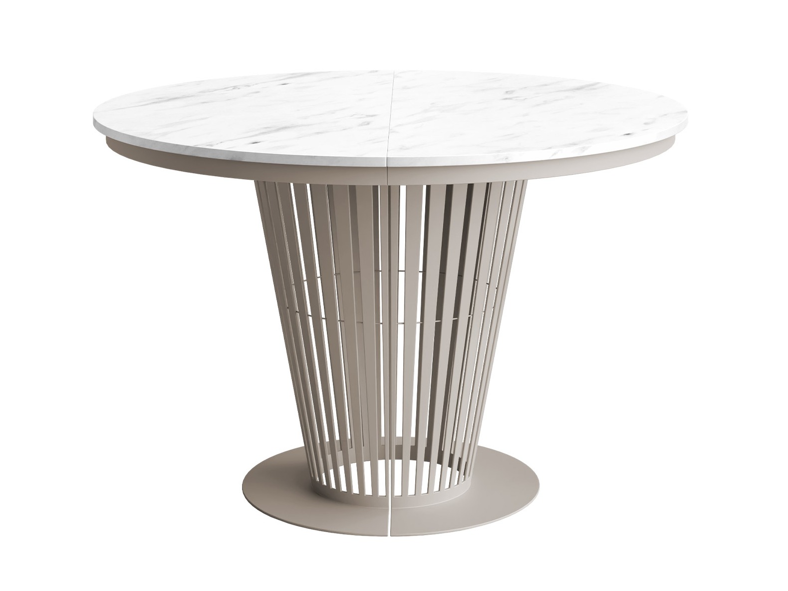 Mesa Oswego 179 (Caxemira + Marmore branco)