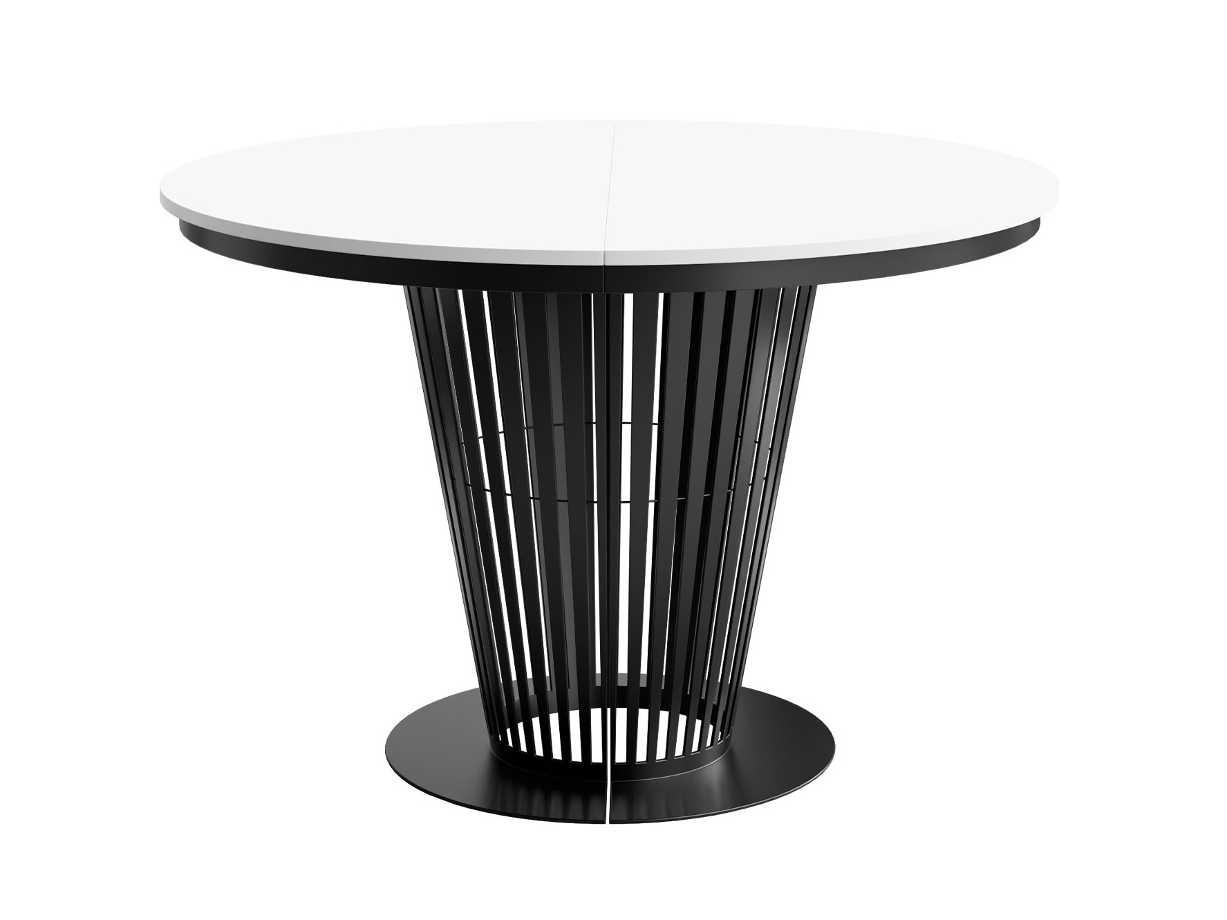 Mesa Oswego 179 (Preto + Branco)