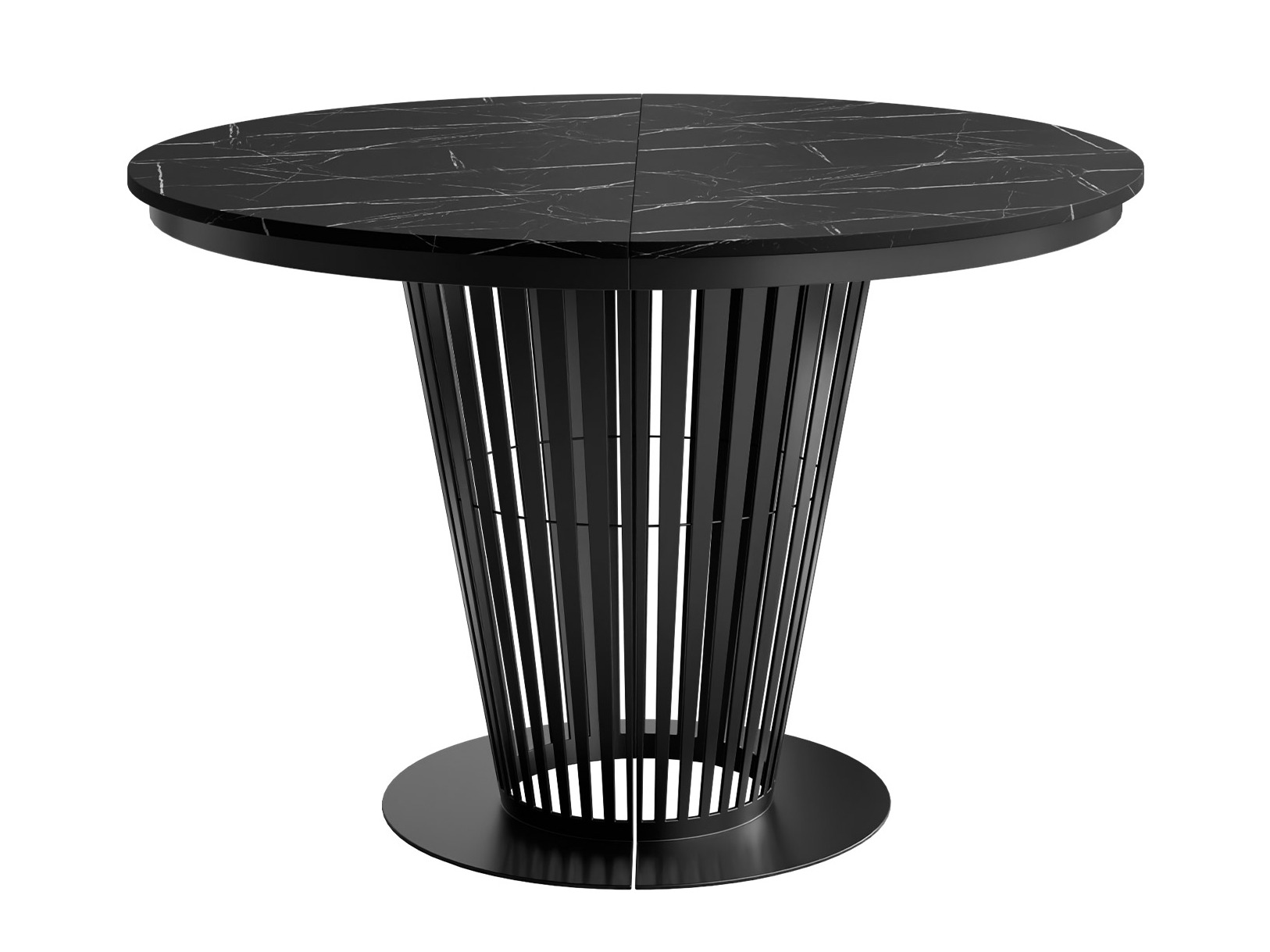 Mesa Oswego 179 (Preto + Mármore preto)