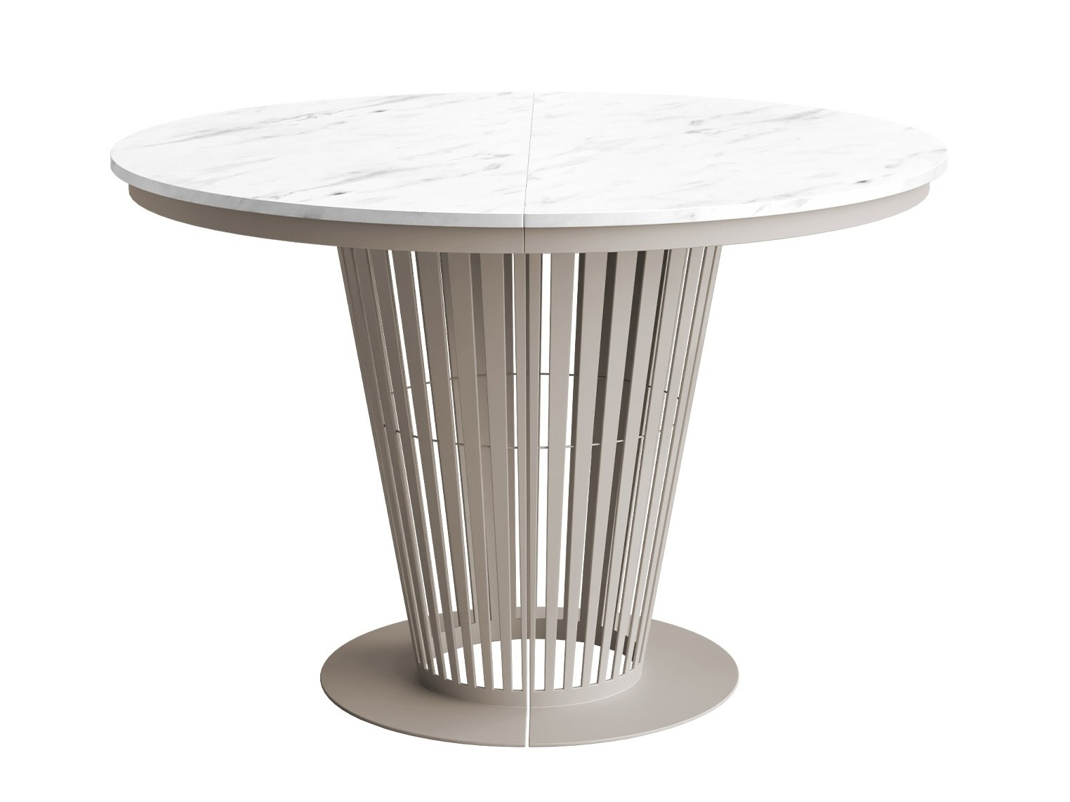Mesa Oswego 181 (Caxemira + Marmore branco)
