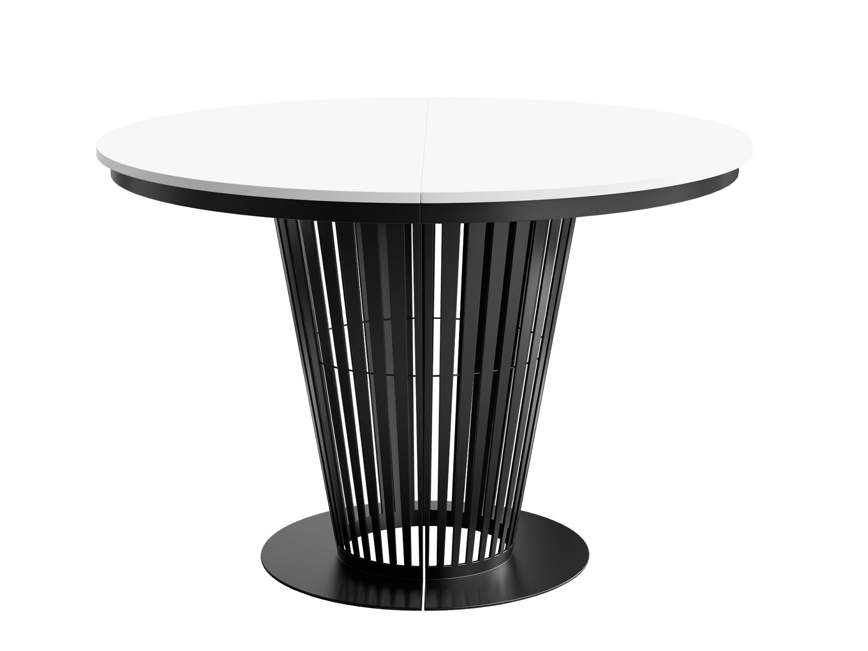 Mesa Oswego 181 (Preto + Branco)