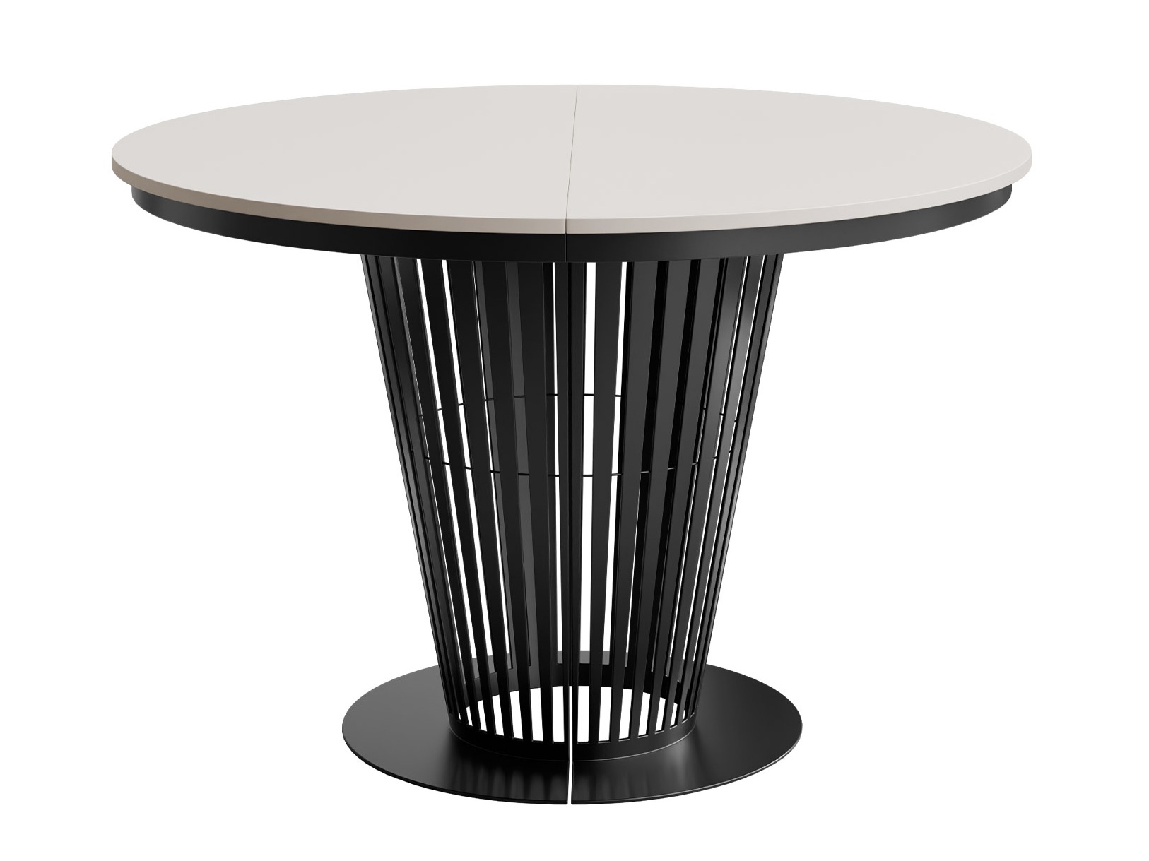 Mesa Oswego 181 (Preto + Caxemira)