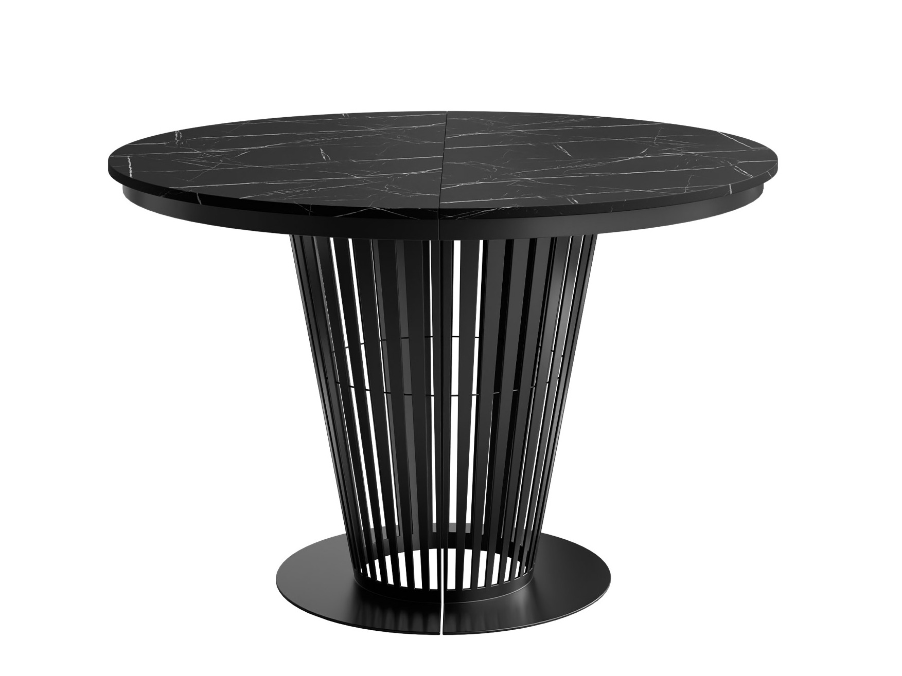 Mesa Oswego 181 (Preto + Mármore preto)