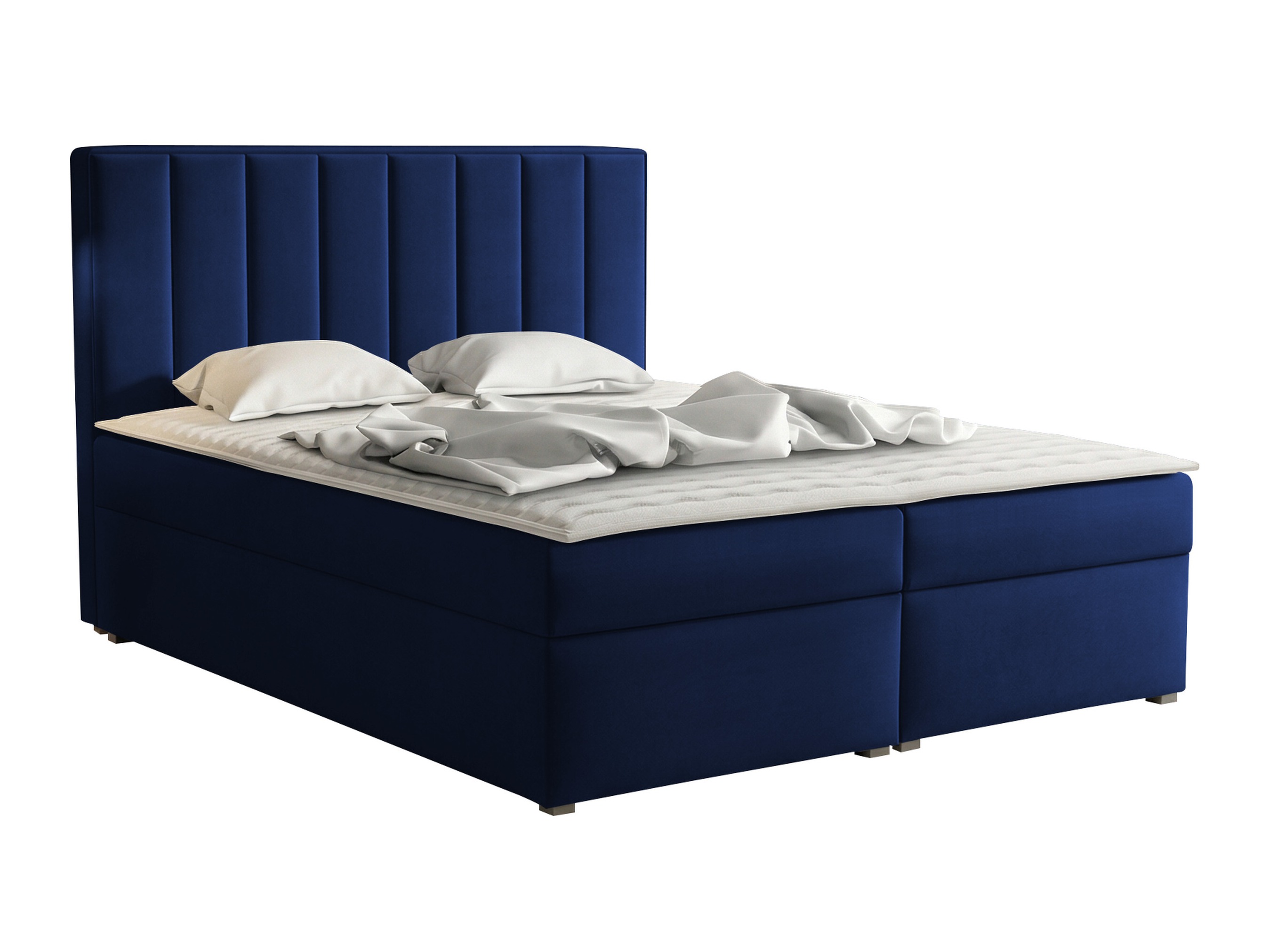 Cama continental Pomona 116 (Magic veludo 2216)