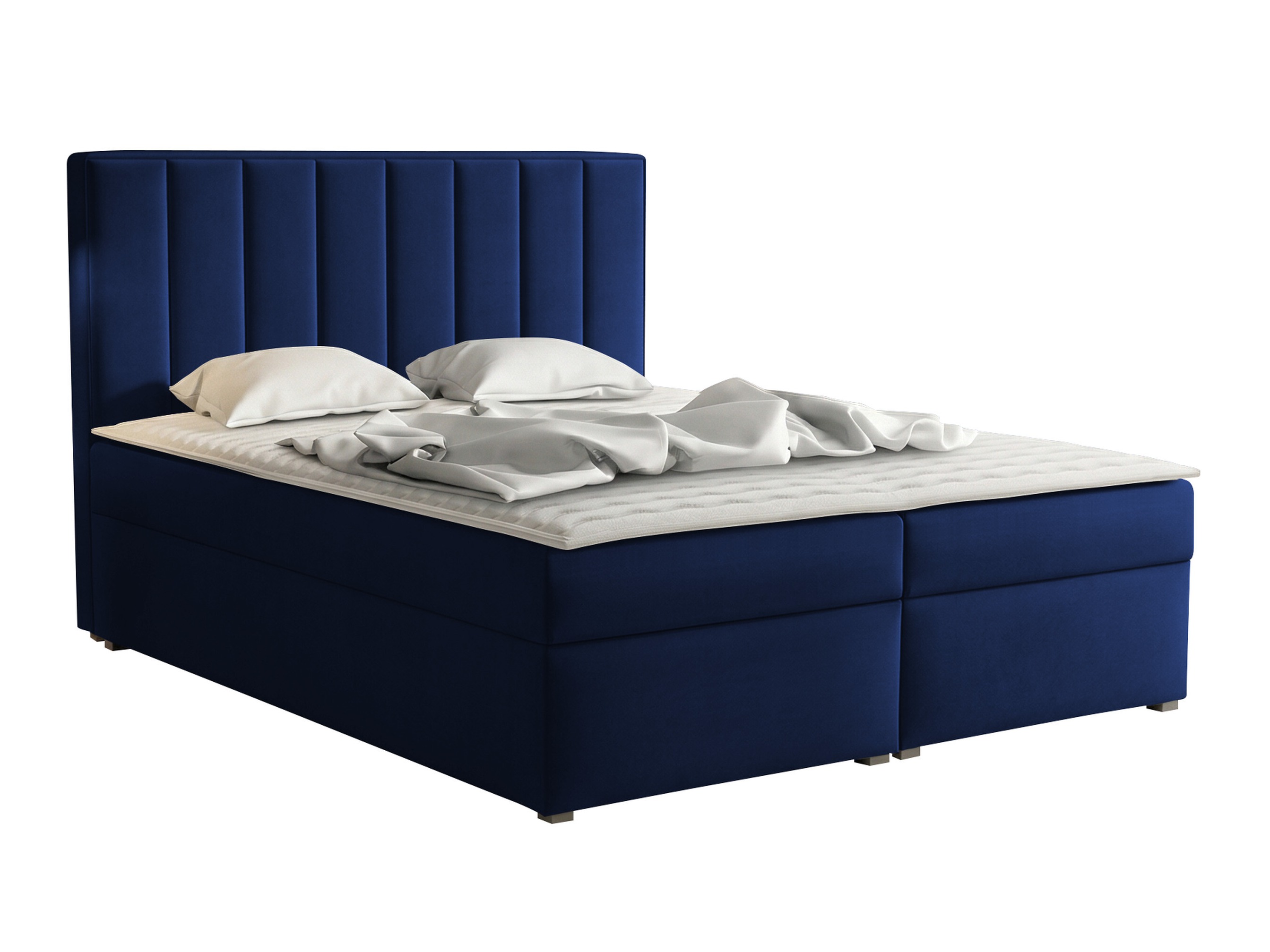 Cama continental Pomona 116 (Magic veludo 2216)