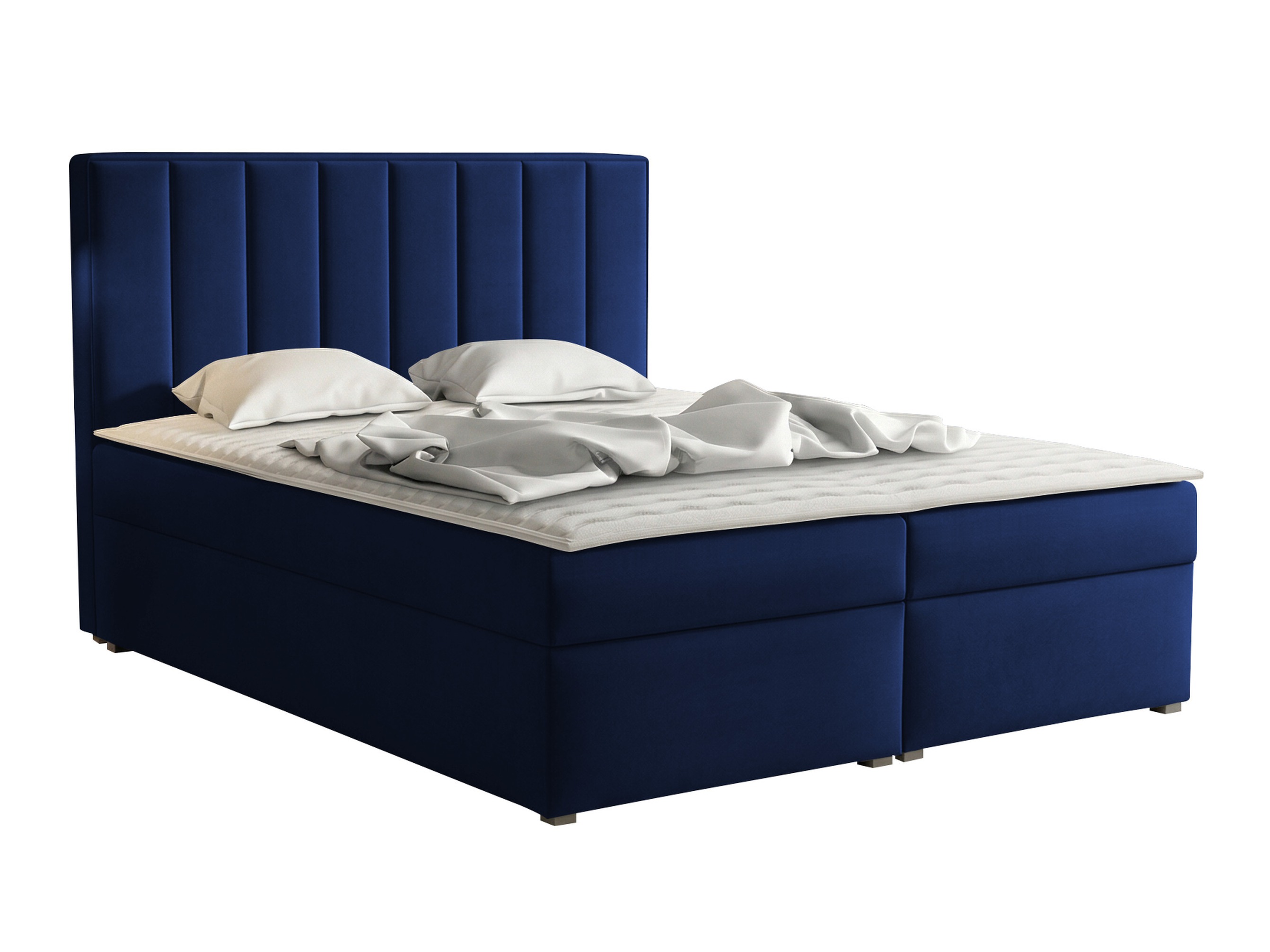 Cama continental Pomona 116 (Magic veludo 2216)