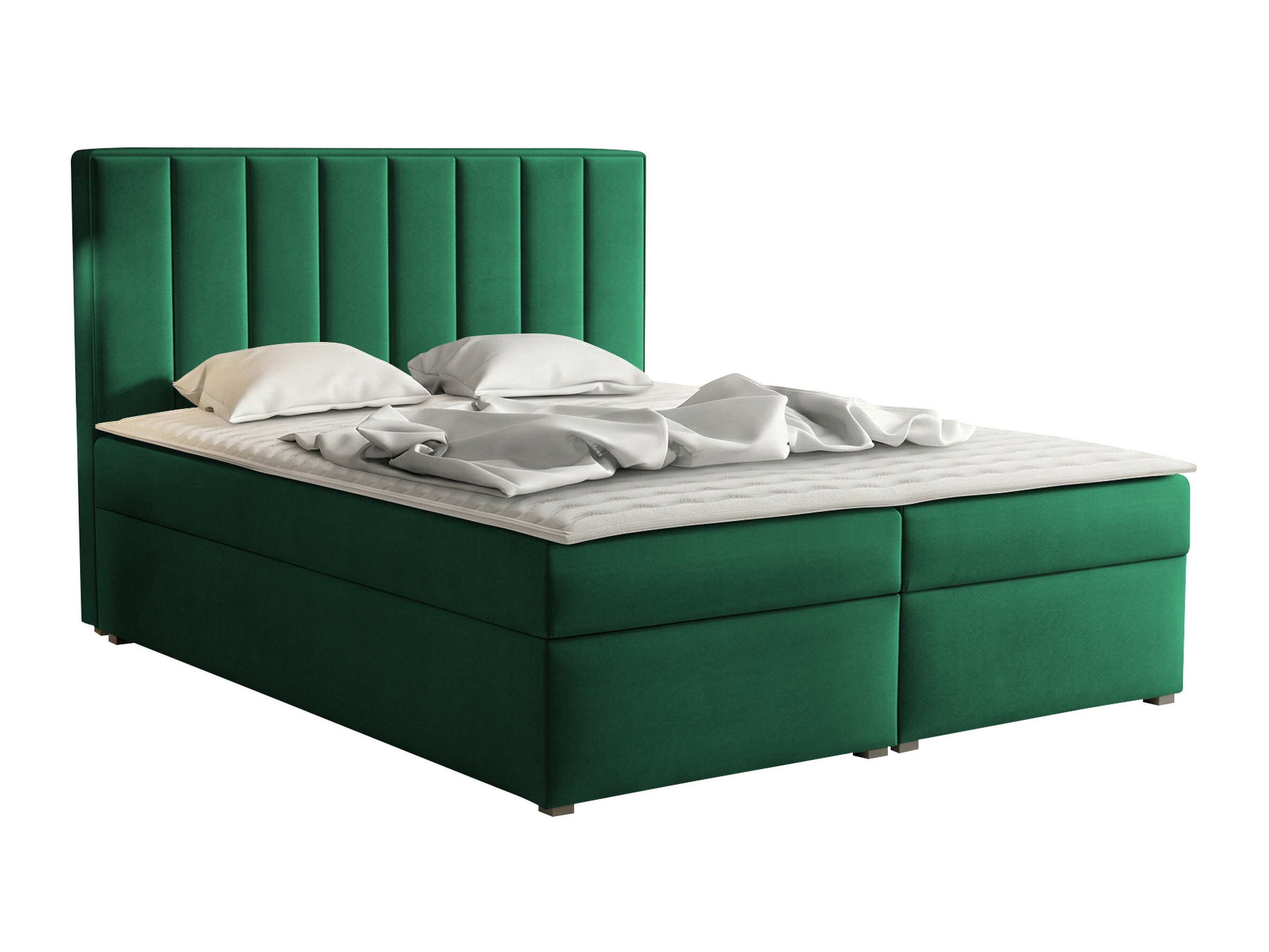 Cama continental Pomona 116 (Magic veludo 2225)