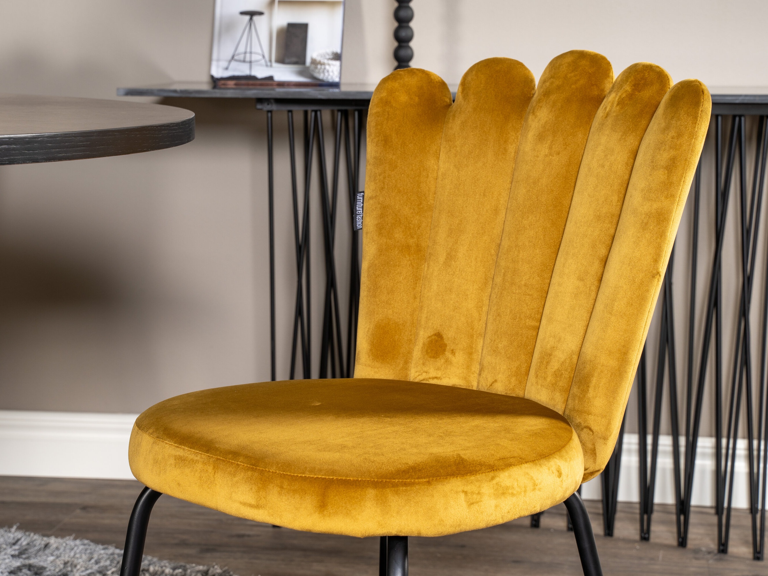 Conjunto para refeições Dallas 316 (Amarelo + Preto)