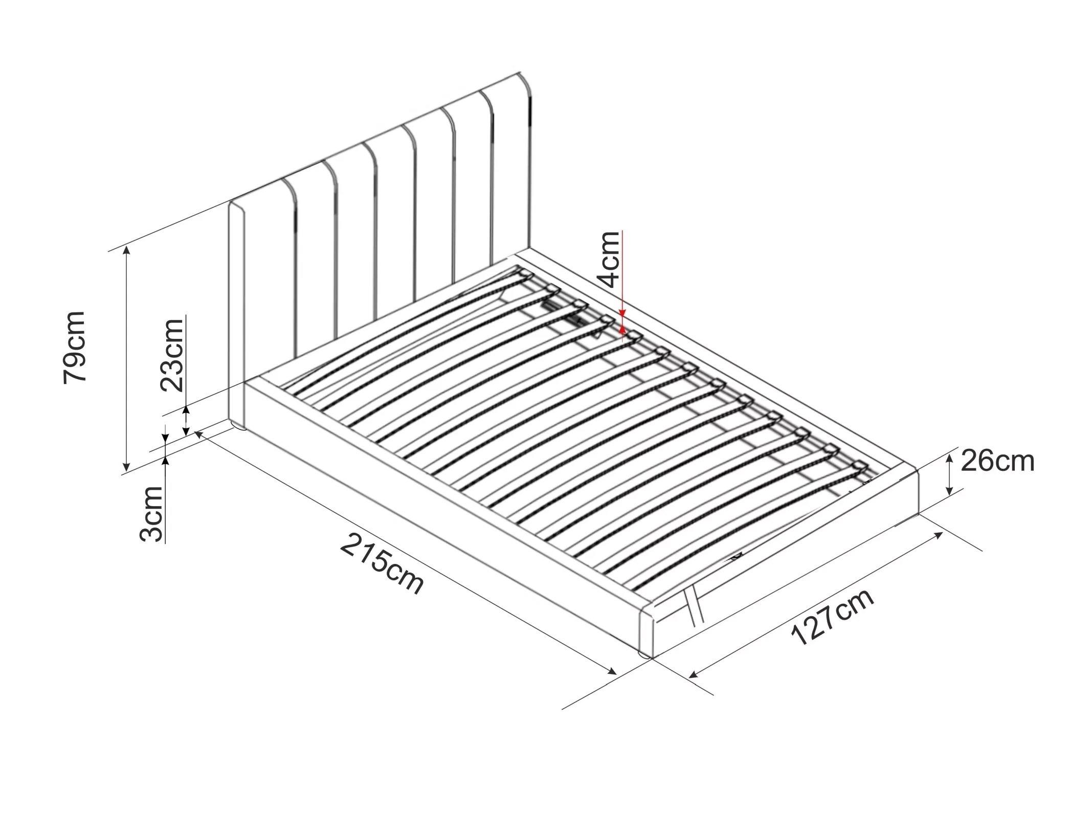 Cama Detroit 412 (Raven 22)